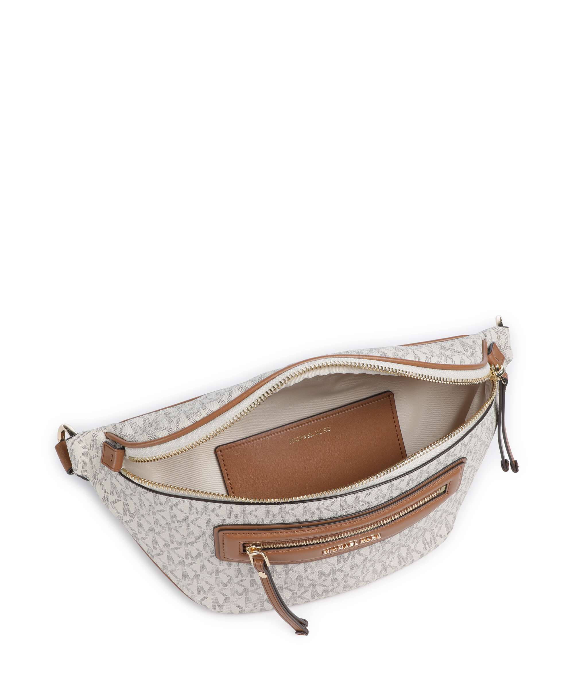 Michael Kors Jet Set Travel Medium Heuptas vanilla/acorn - Image 5