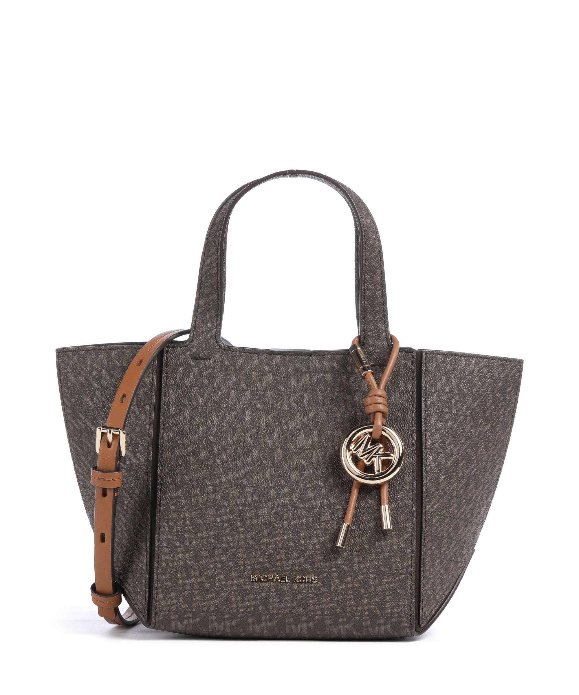 Michael Kors Jordi Small Handtas brown/acorn