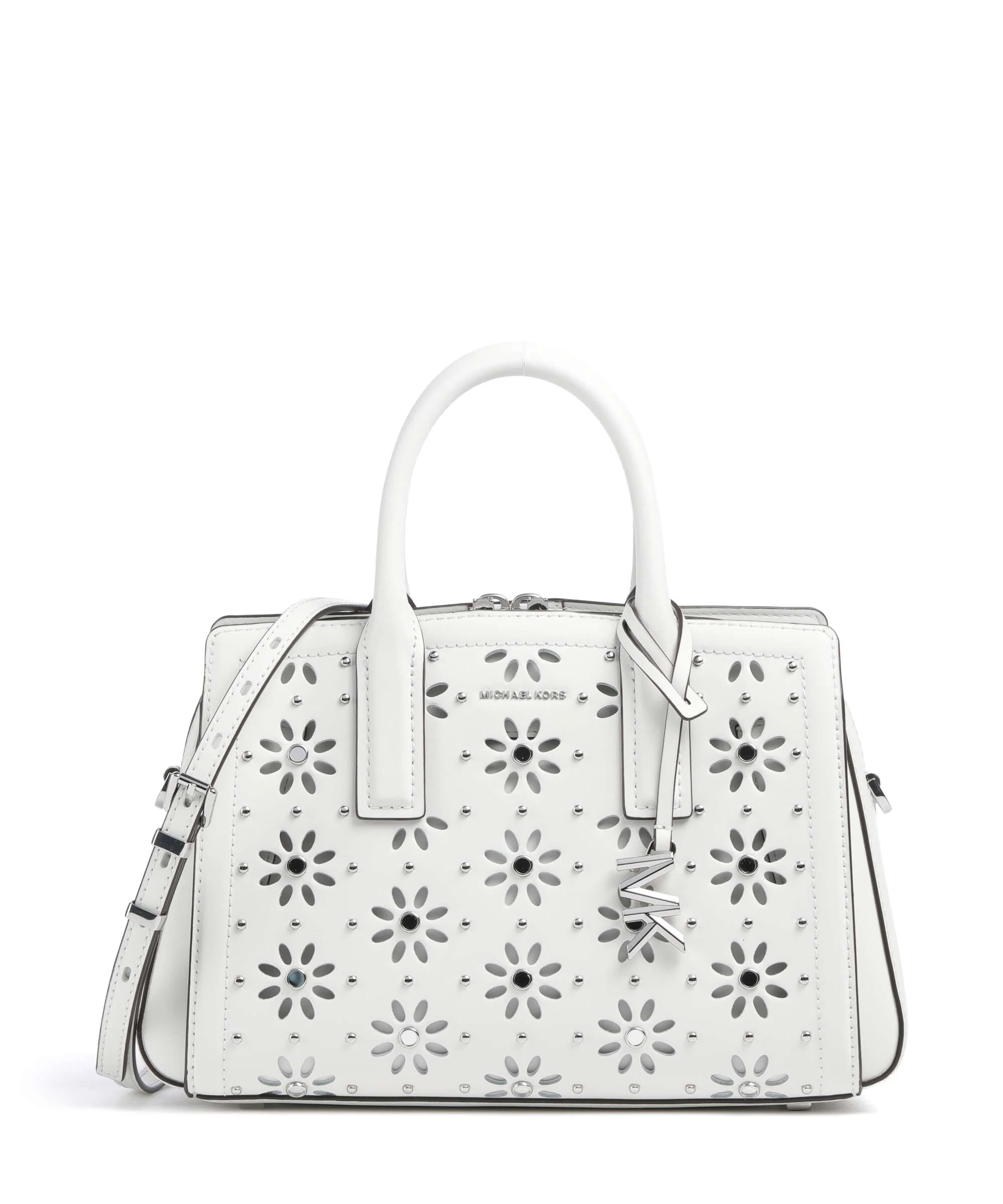 Michael Kors Laila Small Handtas optic white