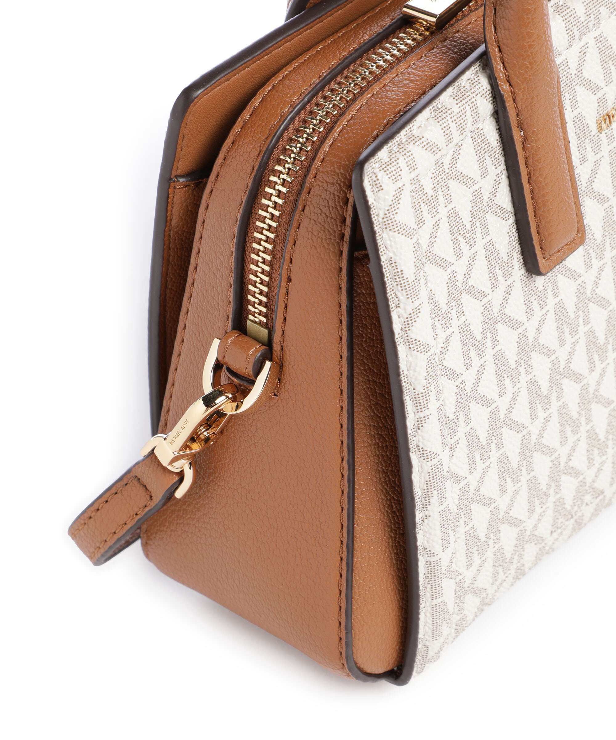 Michael Kors Laila XS Handtas vanilla/acorn - Image 4