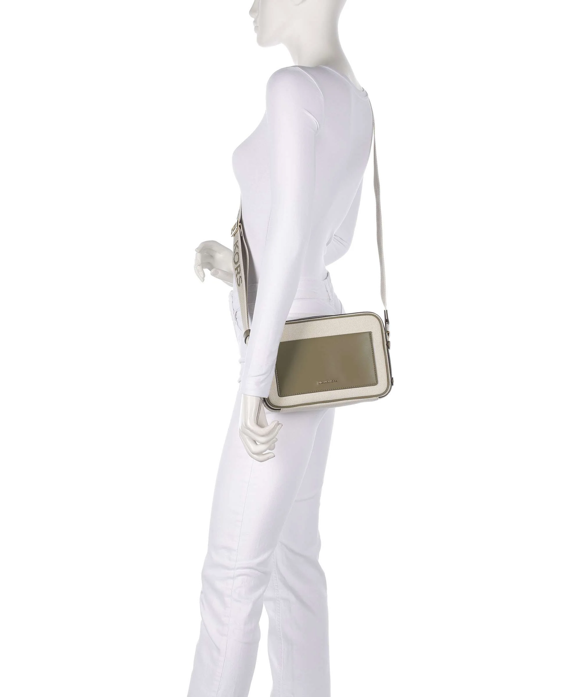 Michael Kors Maeve Crossbody tas safari green - Image 3