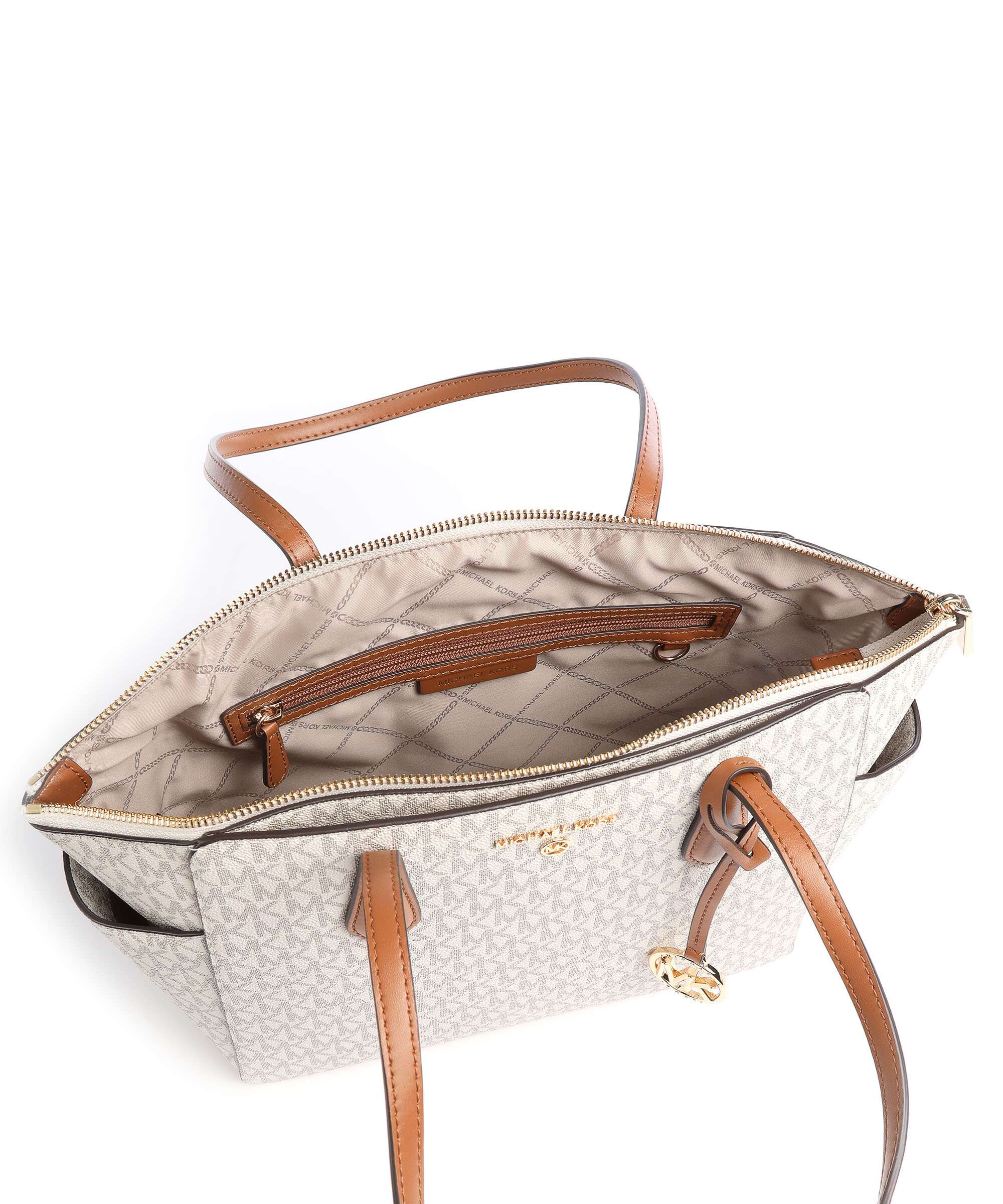 Michael Kors Marilyn Boodschappentas vanilla/acorn - Image 5