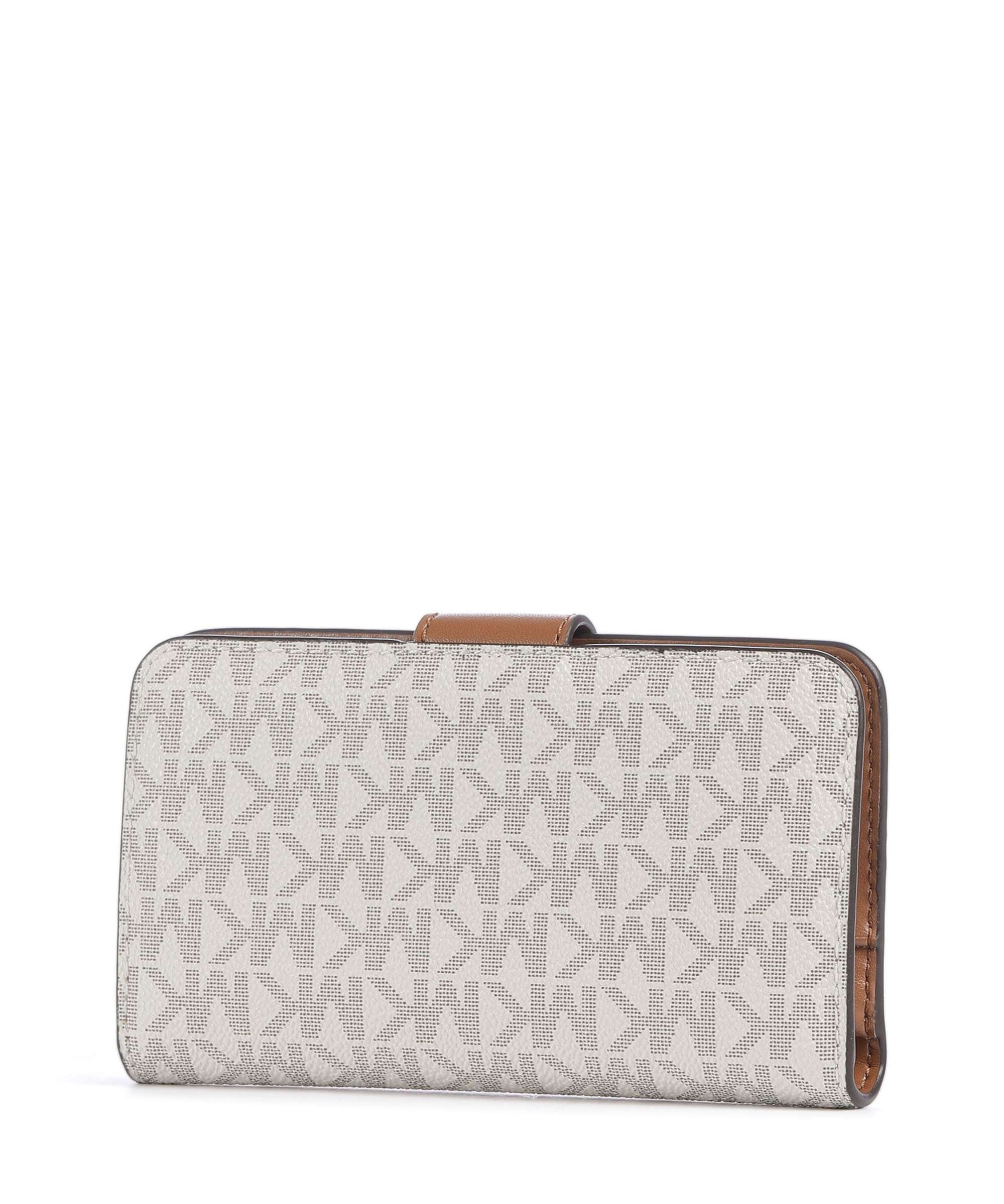 Michael Kors MK Charm Portemonnee vanilla/acorn - Image 3