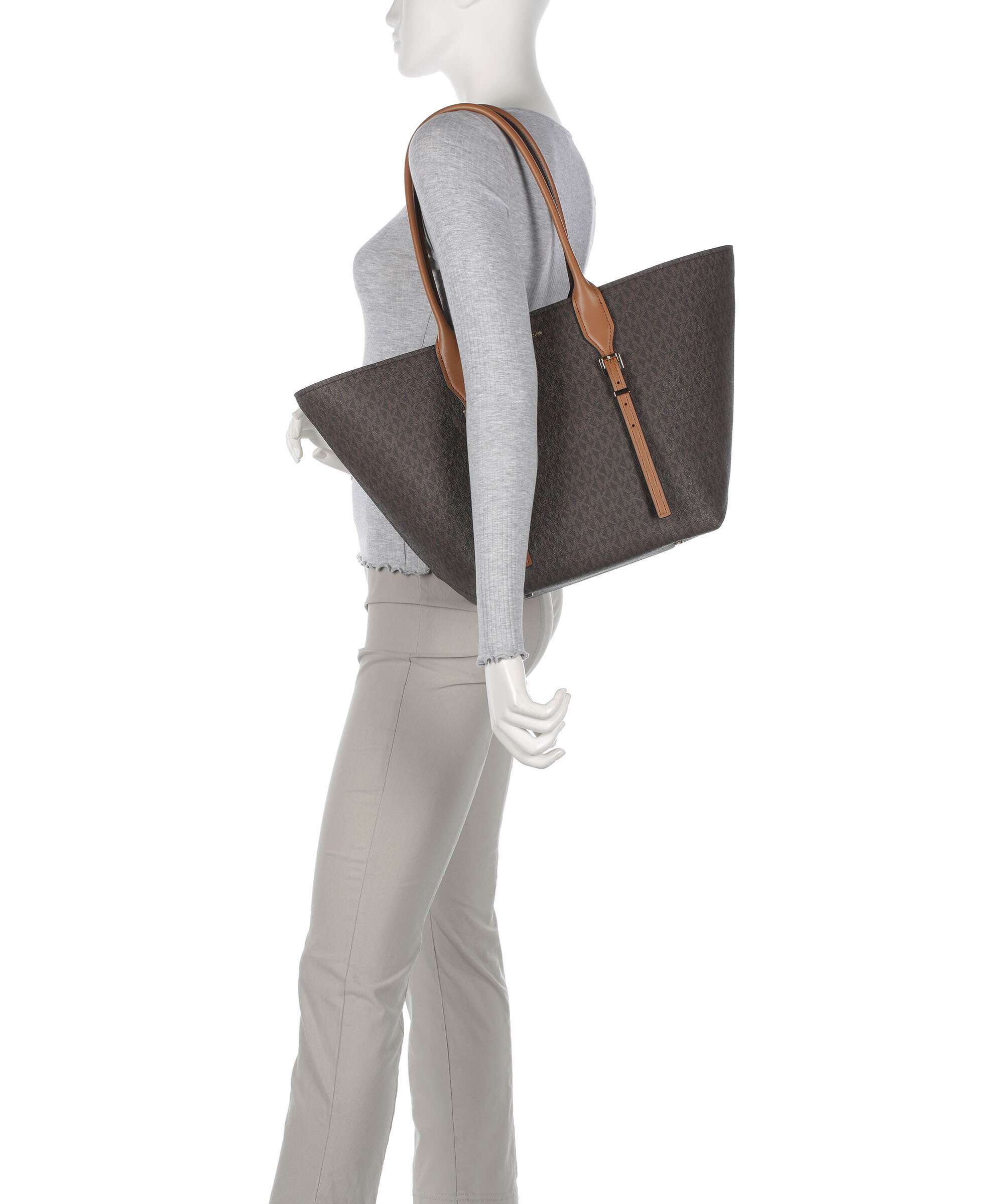 Michael Kors Moore Boodschappentas brown/acorn - Image 3