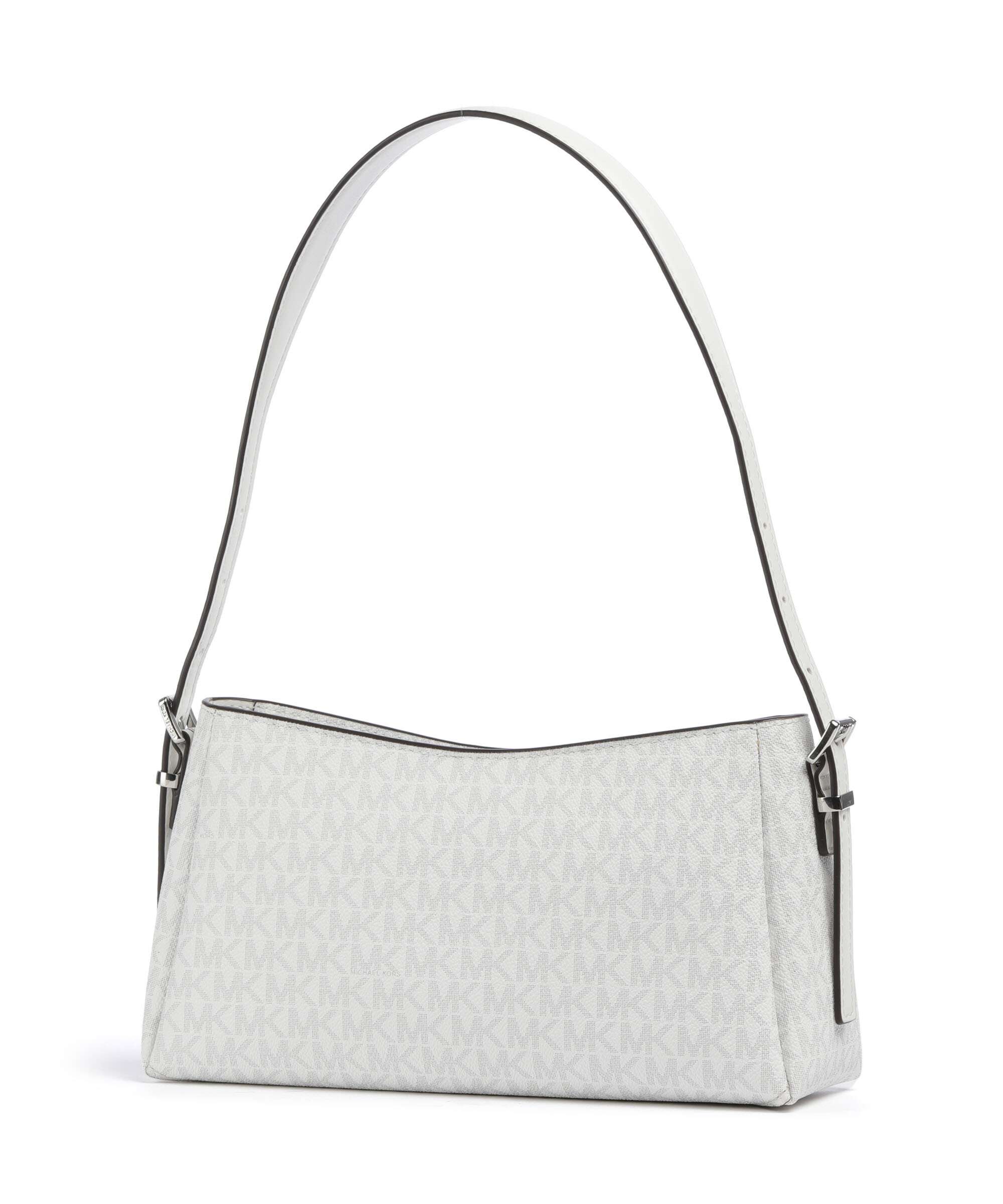 Michael Kors Moore Schoudertas optic white/alluminium - Image 2