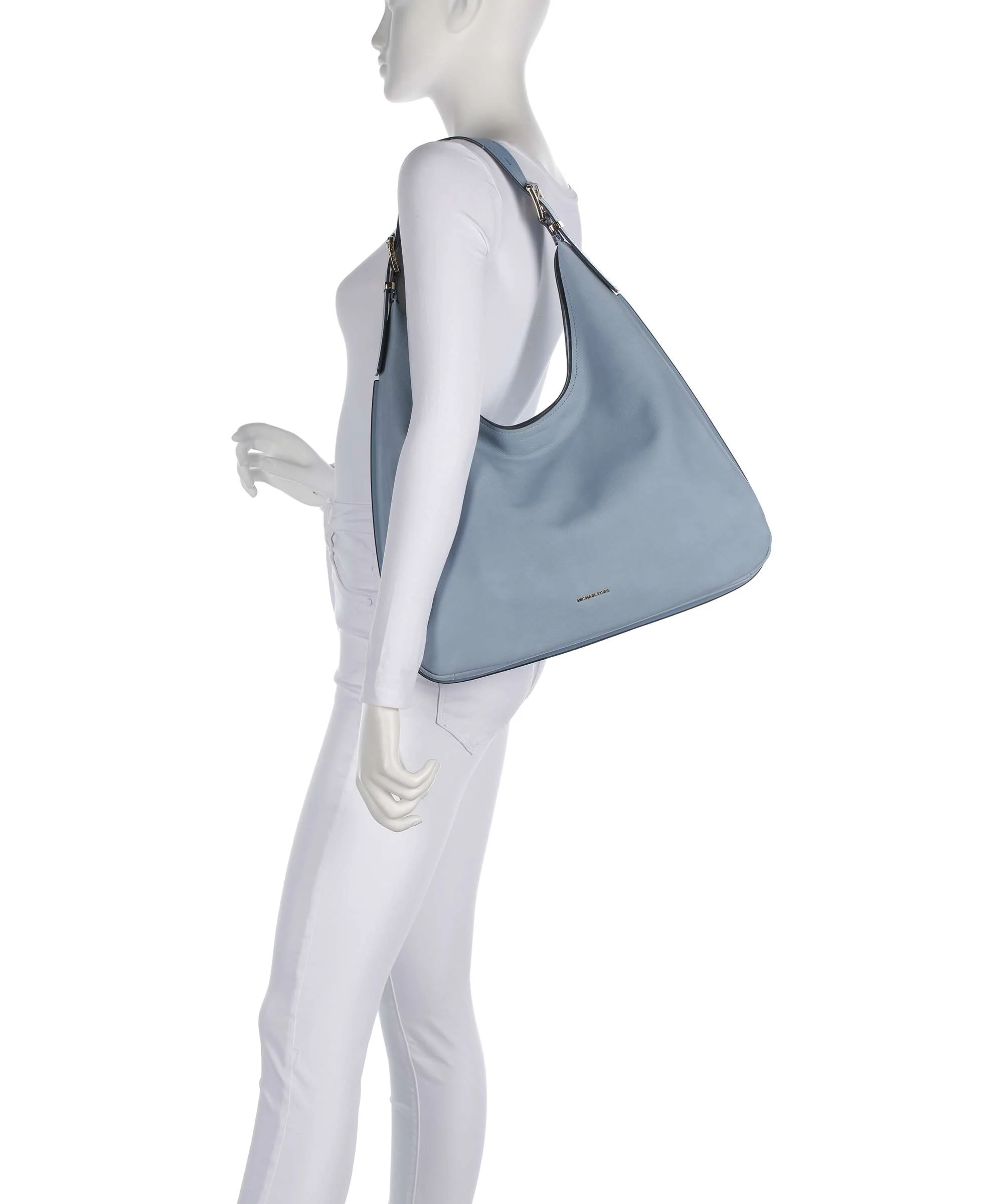 Michael Kors Nolita Large Hobo tas chambray - Image 3