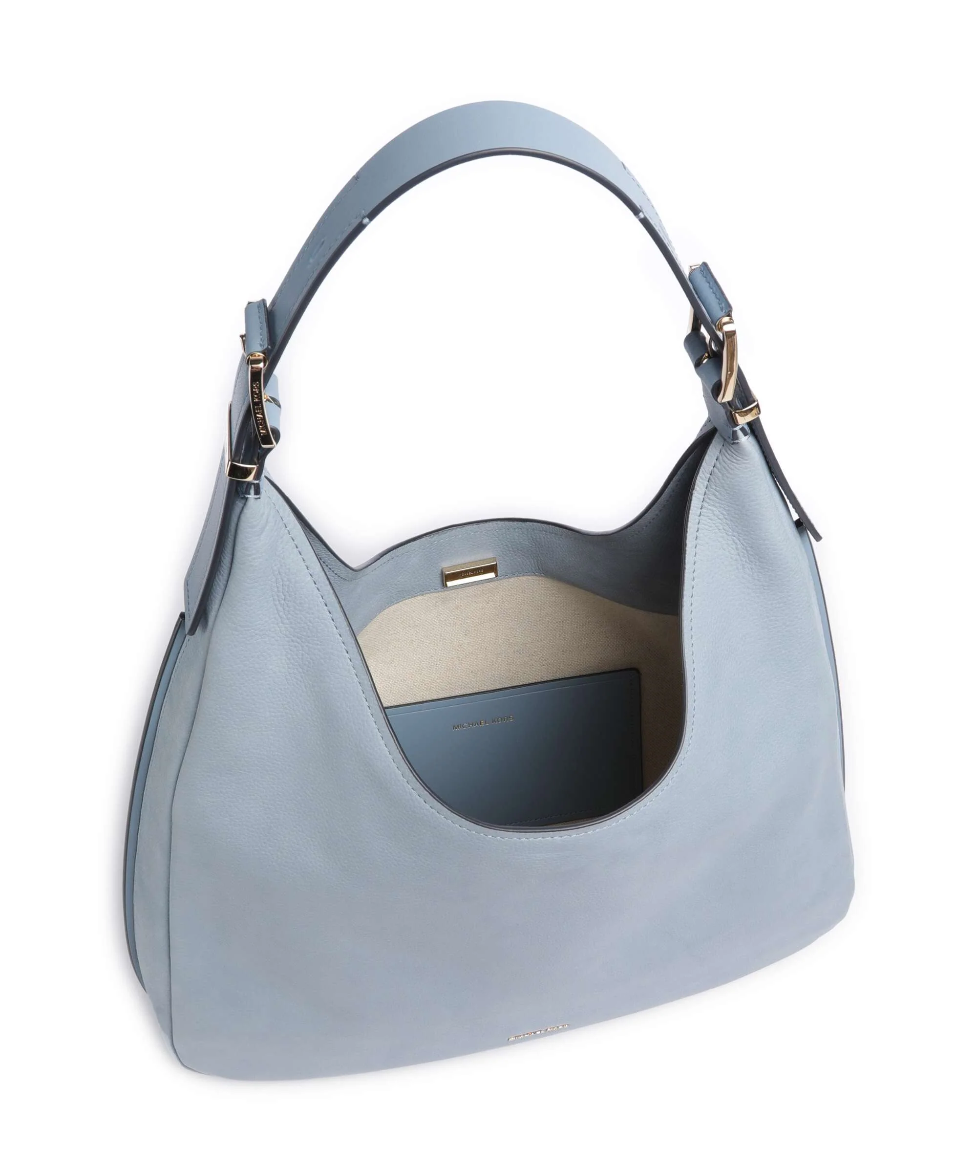 Michael Kors Nolita Large Hobo tas chambray - Image 6