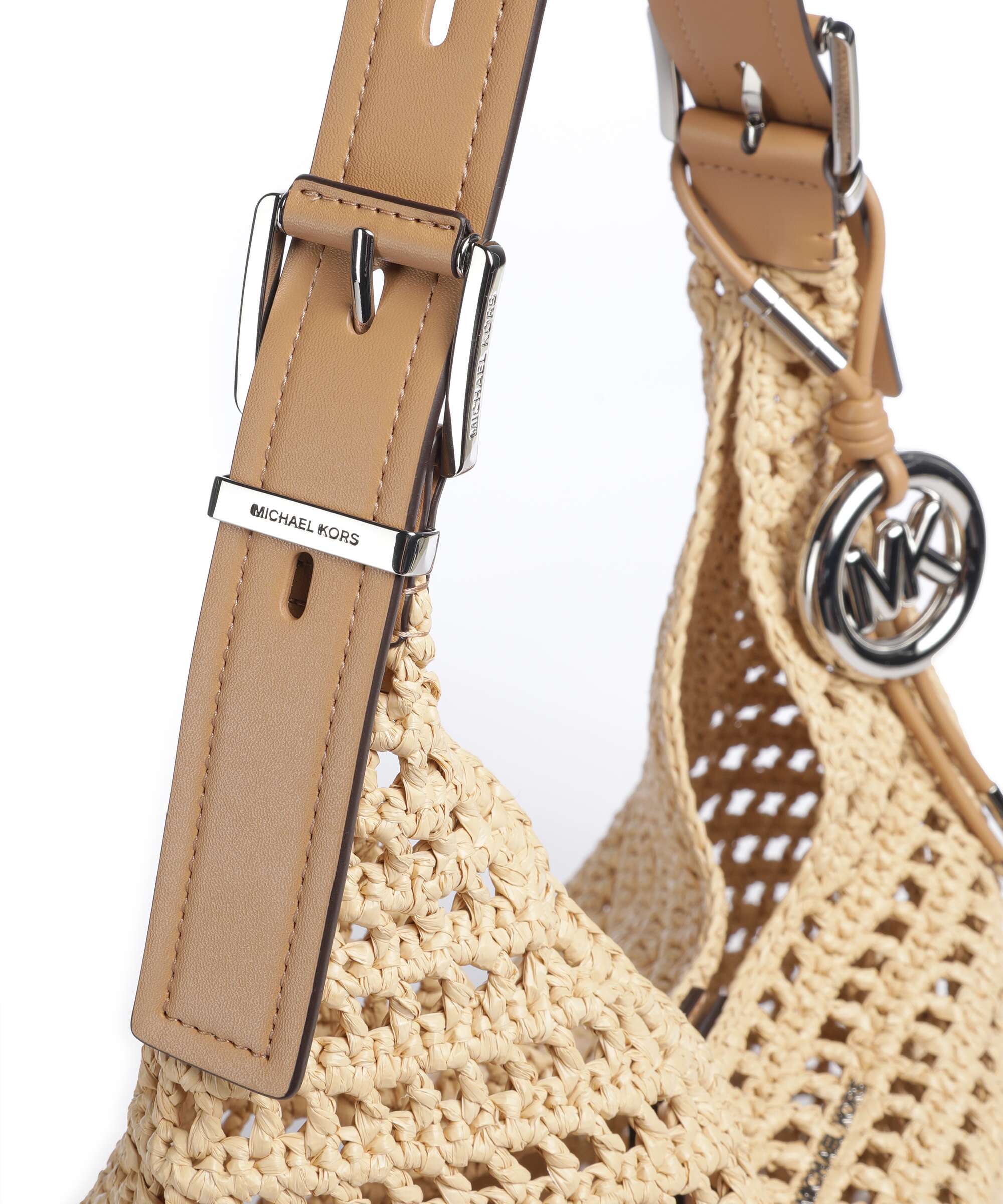 Michael Kors Nolita Large Hobo tas natural/peanut - Image 4