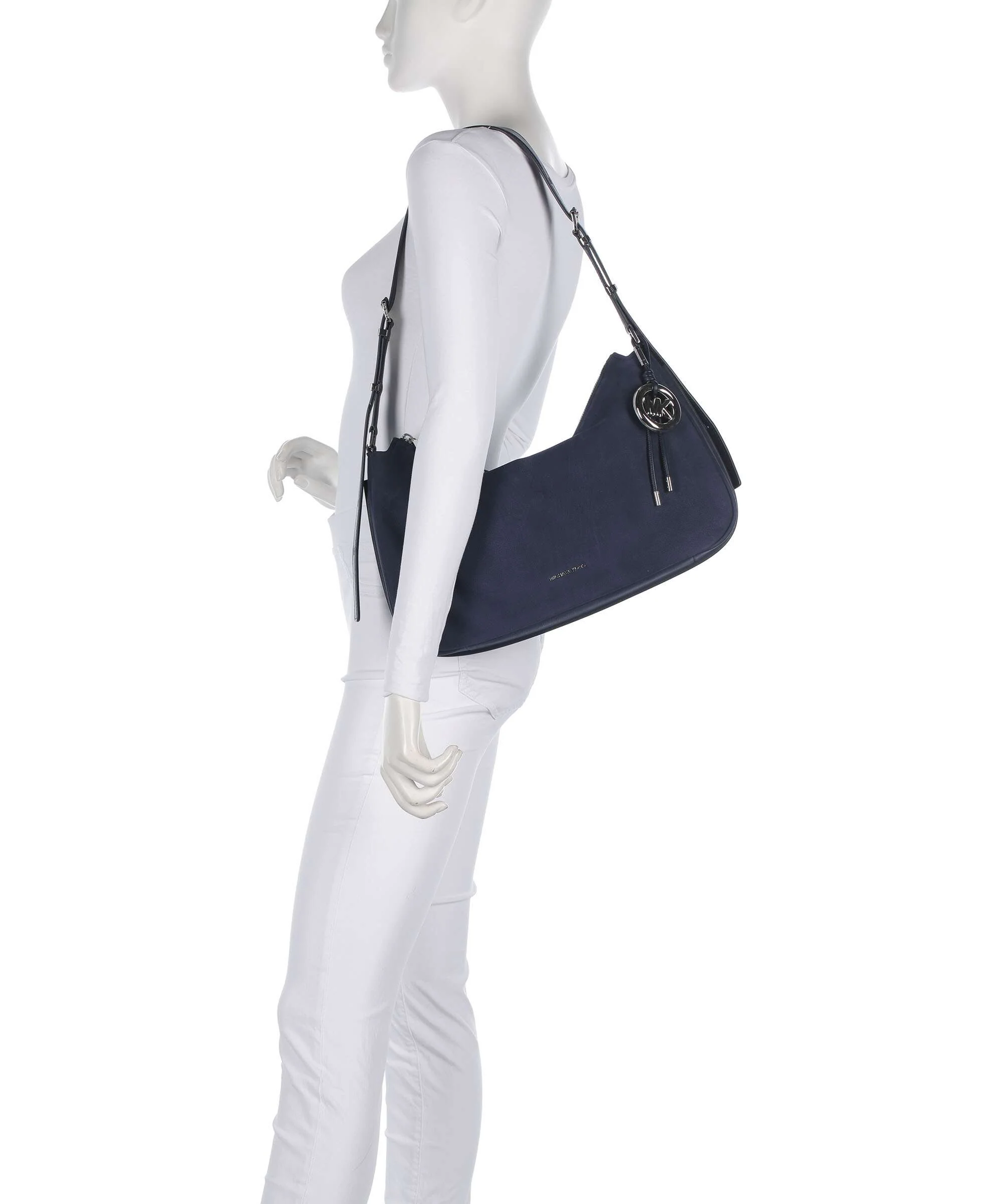 Michael Kors Nolita Medium Hobo tas dress blues - Image 3