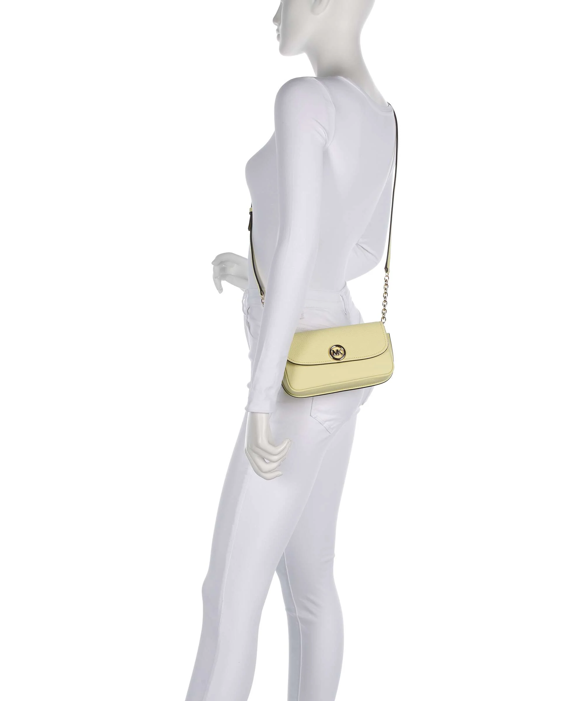 Michael Kors Nolita Small Crossbody tas lemon - Image 3