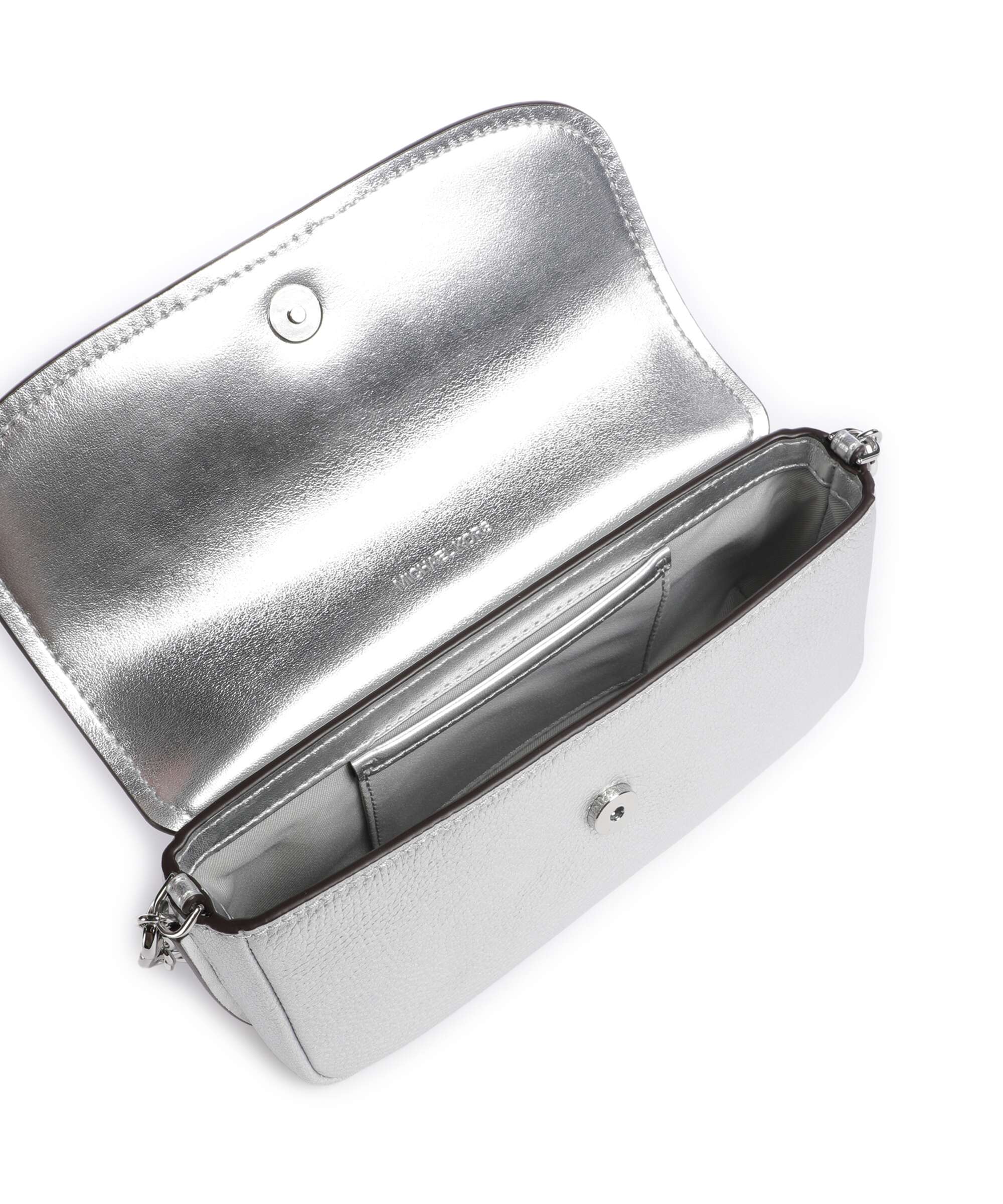 Michael Kors Nolita Small Crossbody tas silver - Image 6