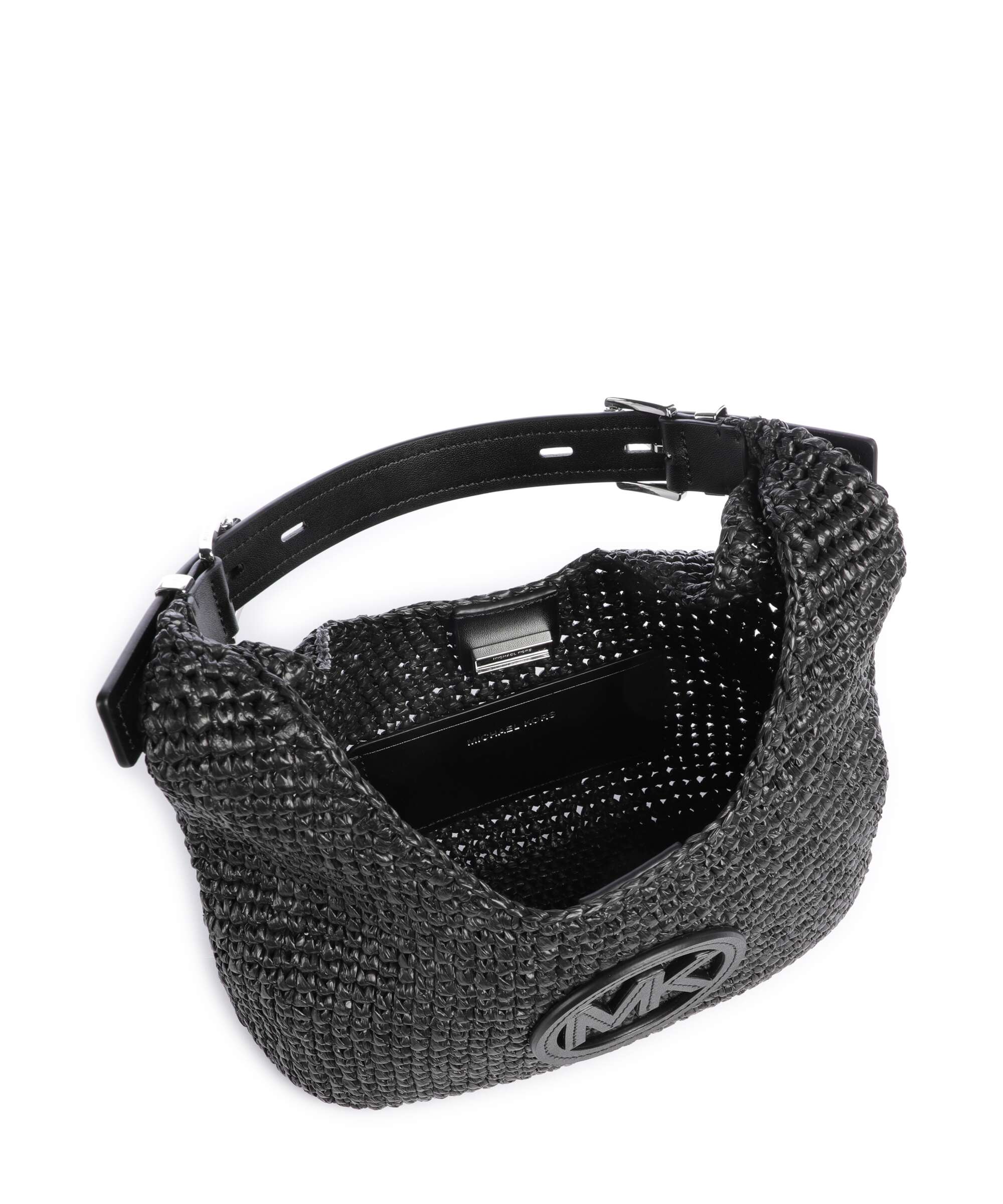 Michael Kors Nolita Small Hobo tas black/black - Image 6