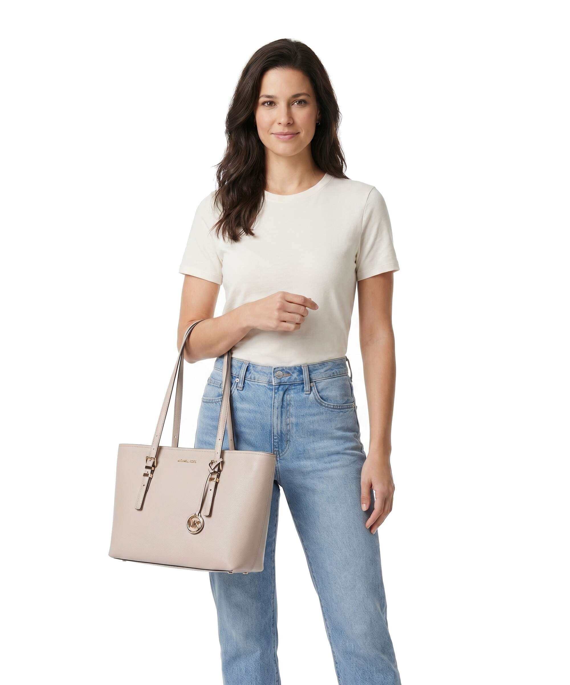 Michael Kors Quinn Medium Boodschappentas soft pink - Image 3