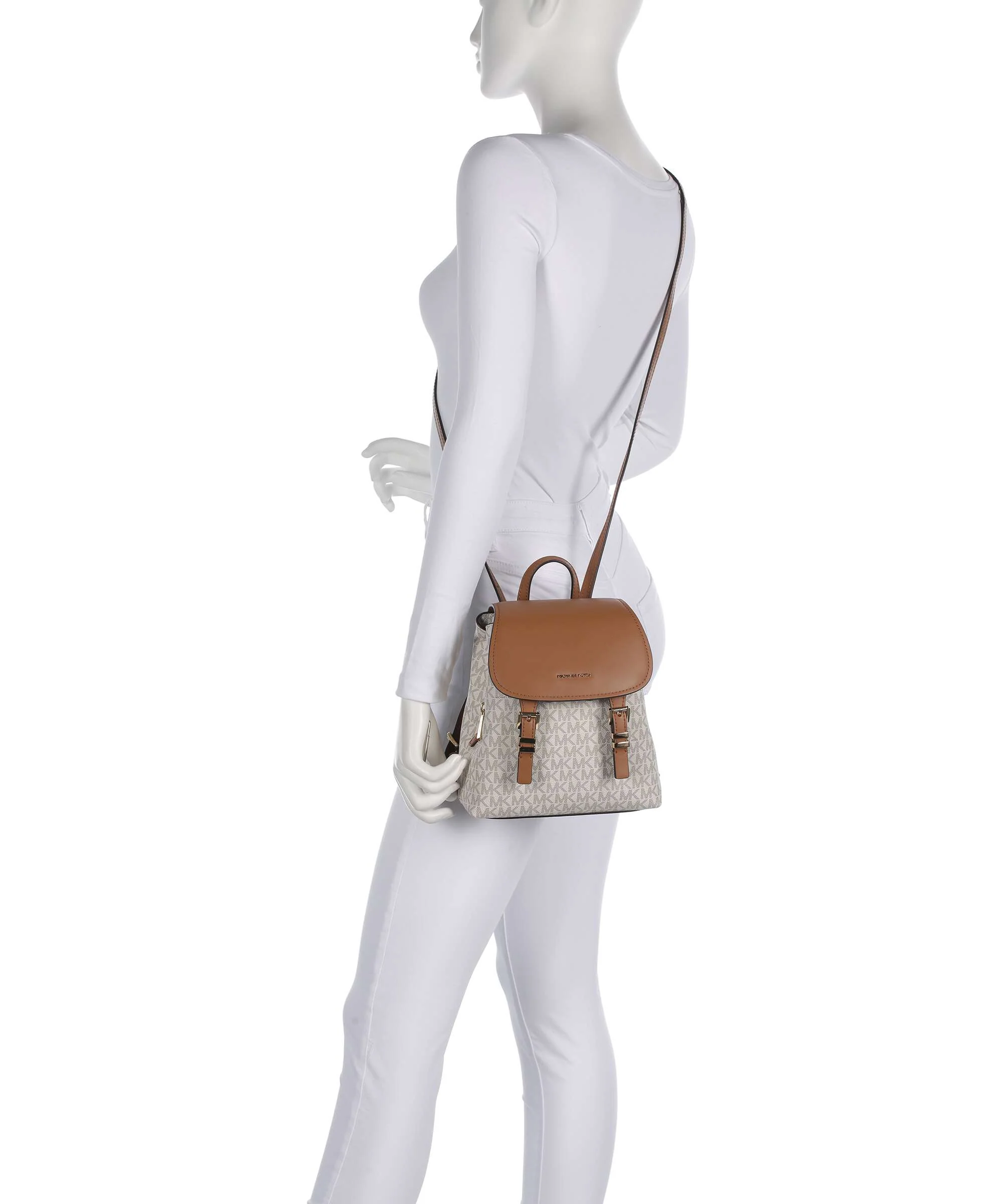 Michael Kors Quinn XS Rugzak-tas vanilla/acrn - Image 3