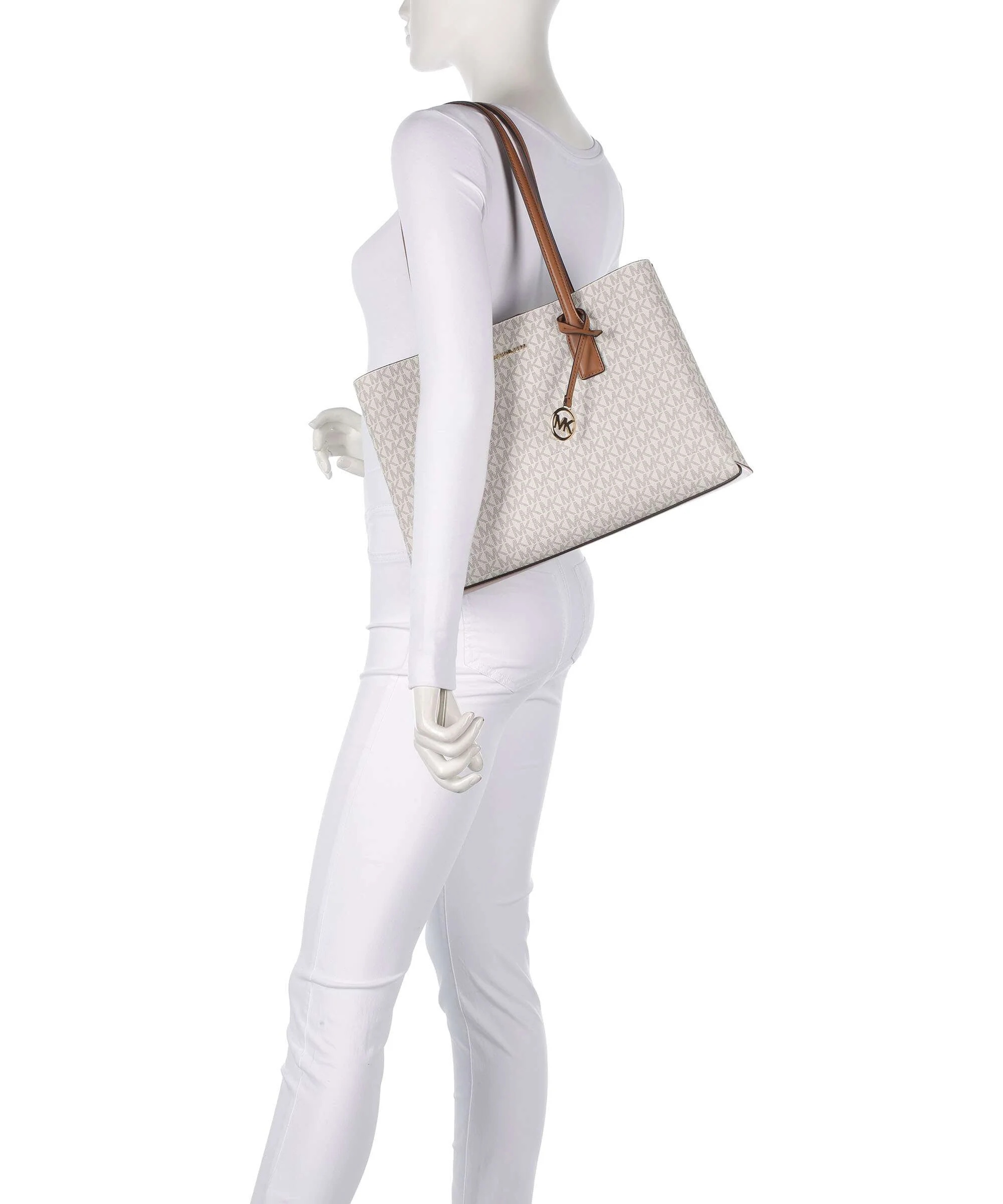 Michael Kors Ruthie Boodschappentas vanilla/acorn - Image 3