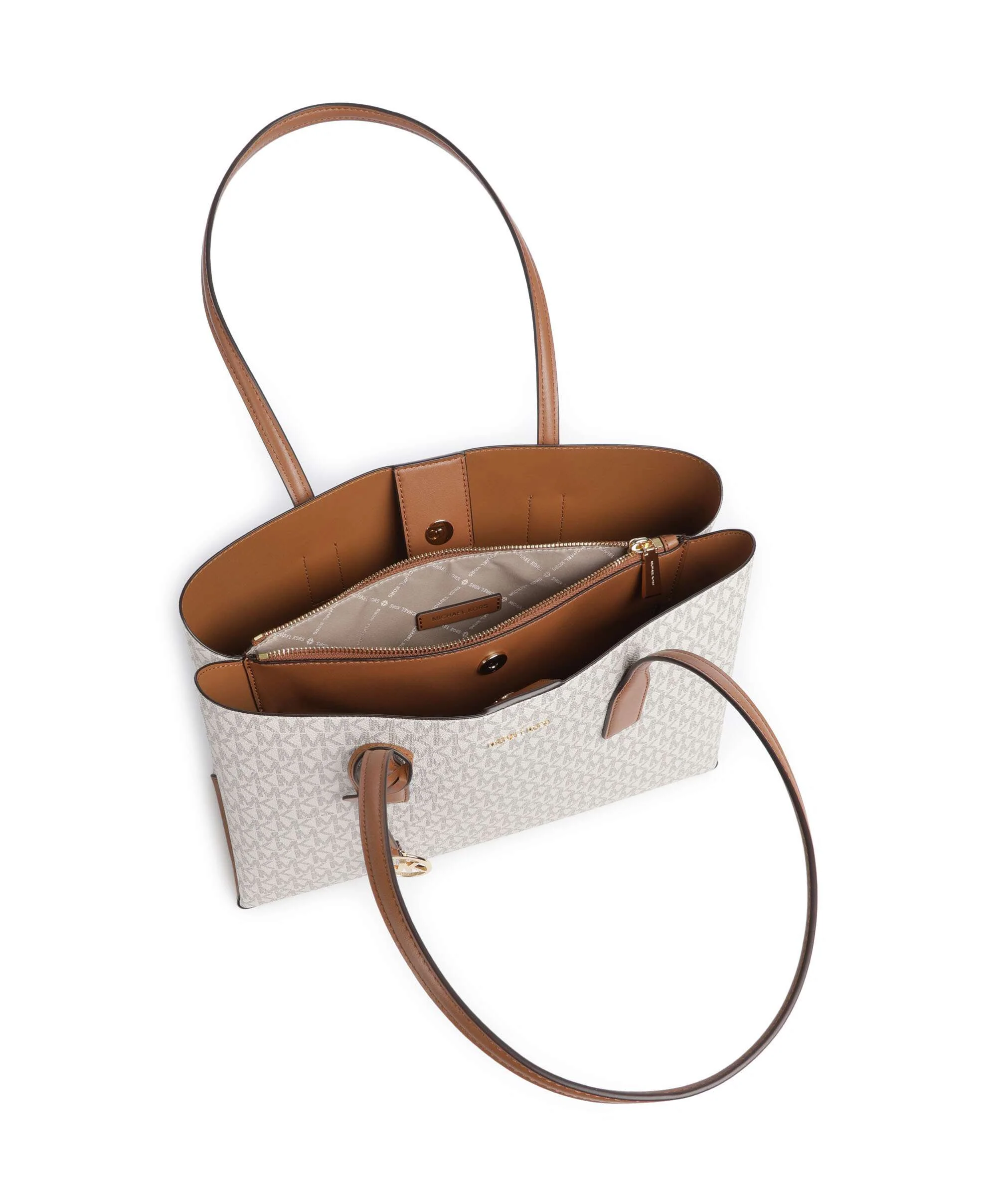 Michael Kors Ruthie Boodschappentas vanilla/acorn - Image 6