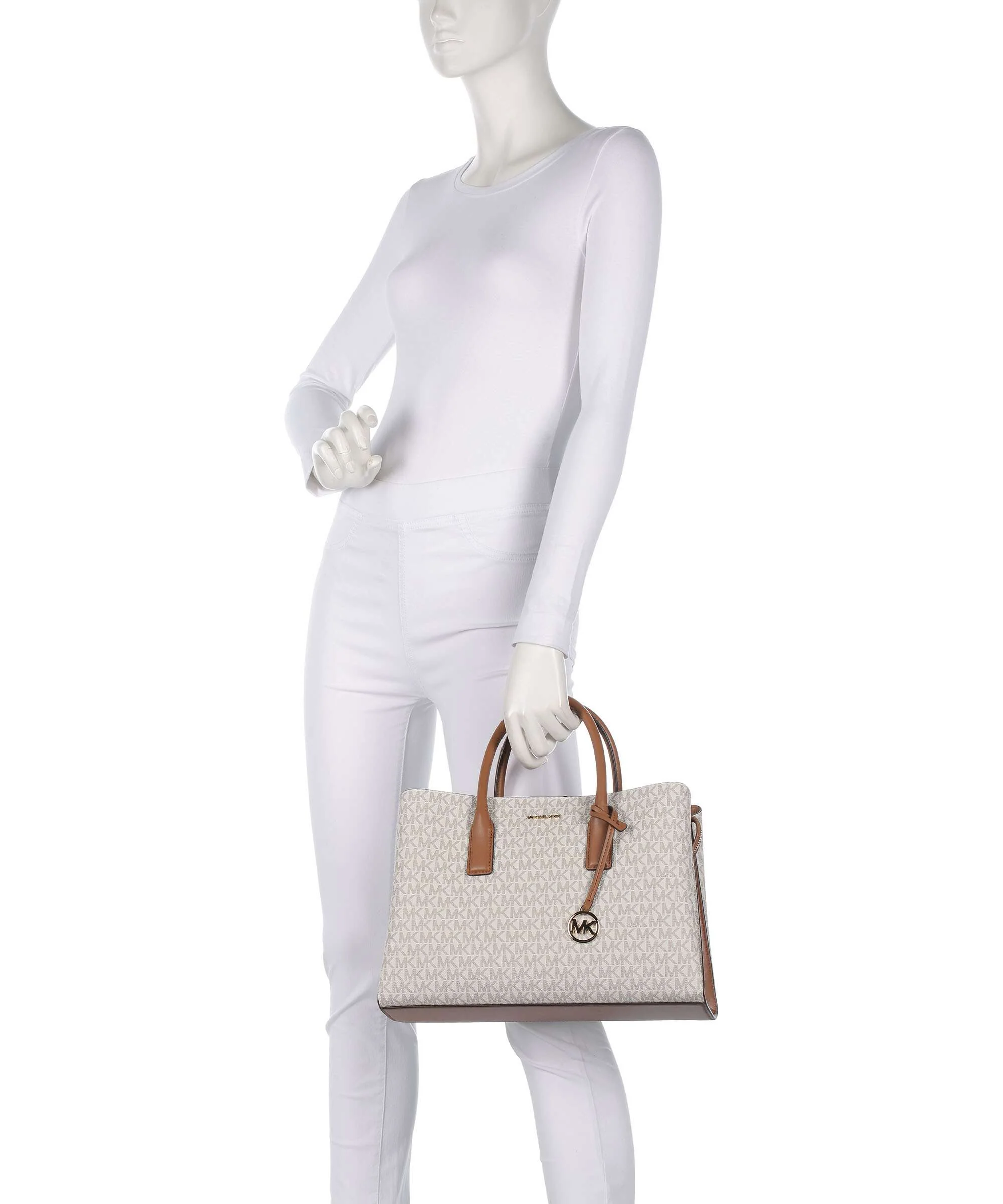 Michael Kors Ruthie Handtas vanilla/acorn - Image 3