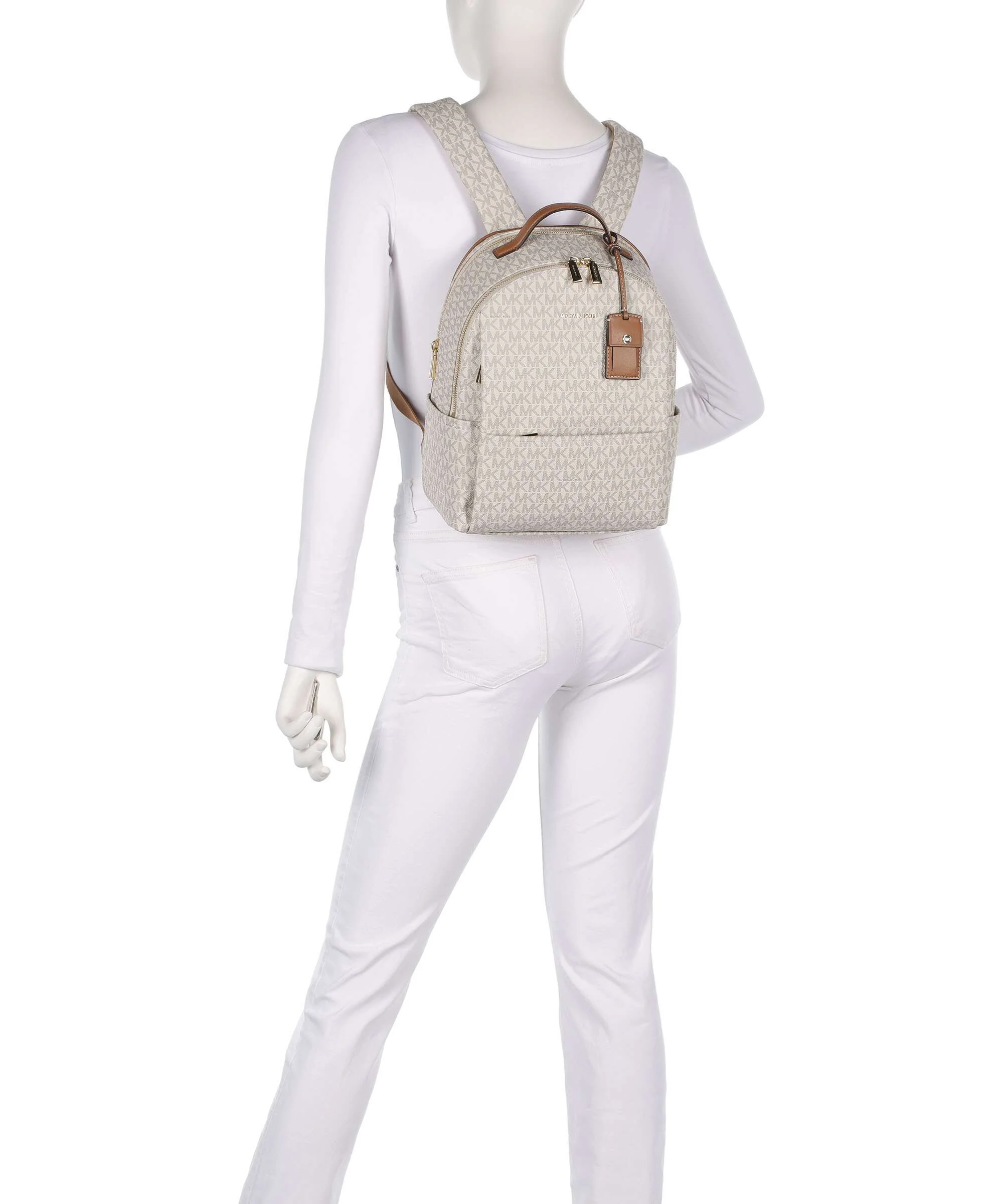 Michael Kors Sable Medium Rugzak vanilla/acrn - Image 3