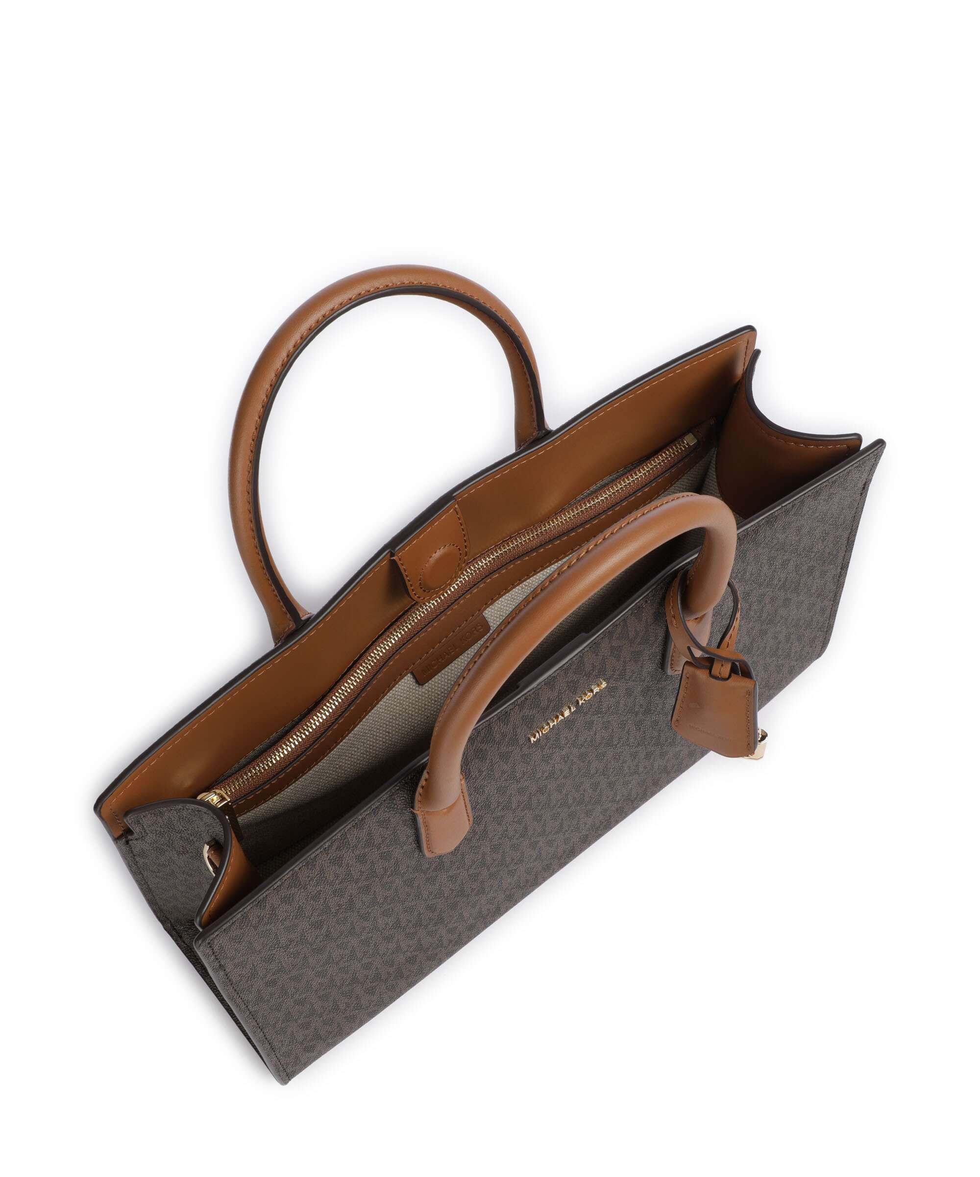 Michael Kors Scarlett Handtas brown/acorn - Image 6