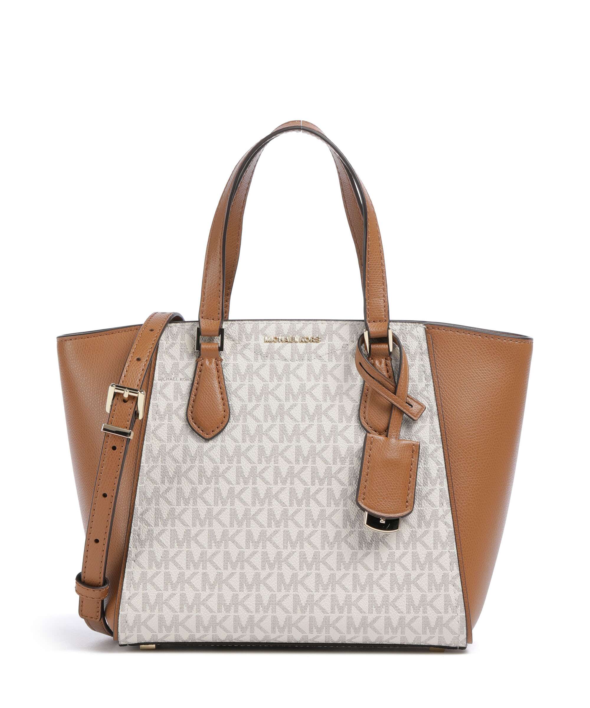 Michael Kors Taryn Handtas vanilla/acorn