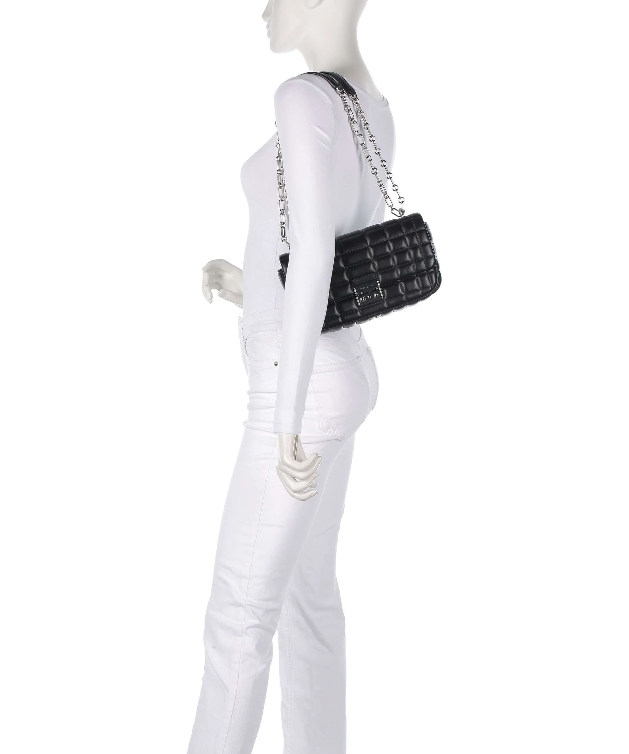 Michael Kors Tribeca Large Schoudertas black - Image 3