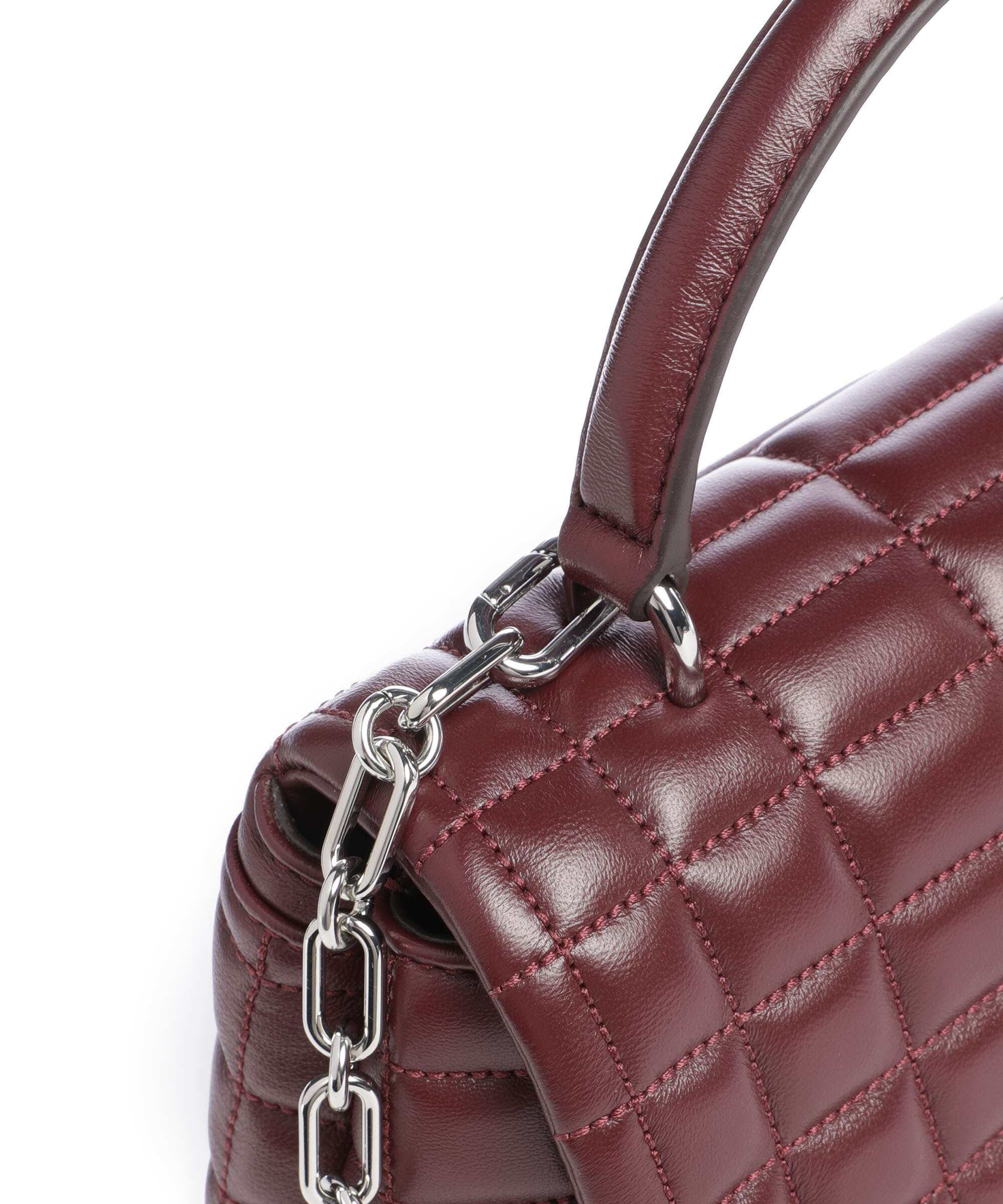 Michael Kors Tribeca Medium Handtas oxblood - Image 4