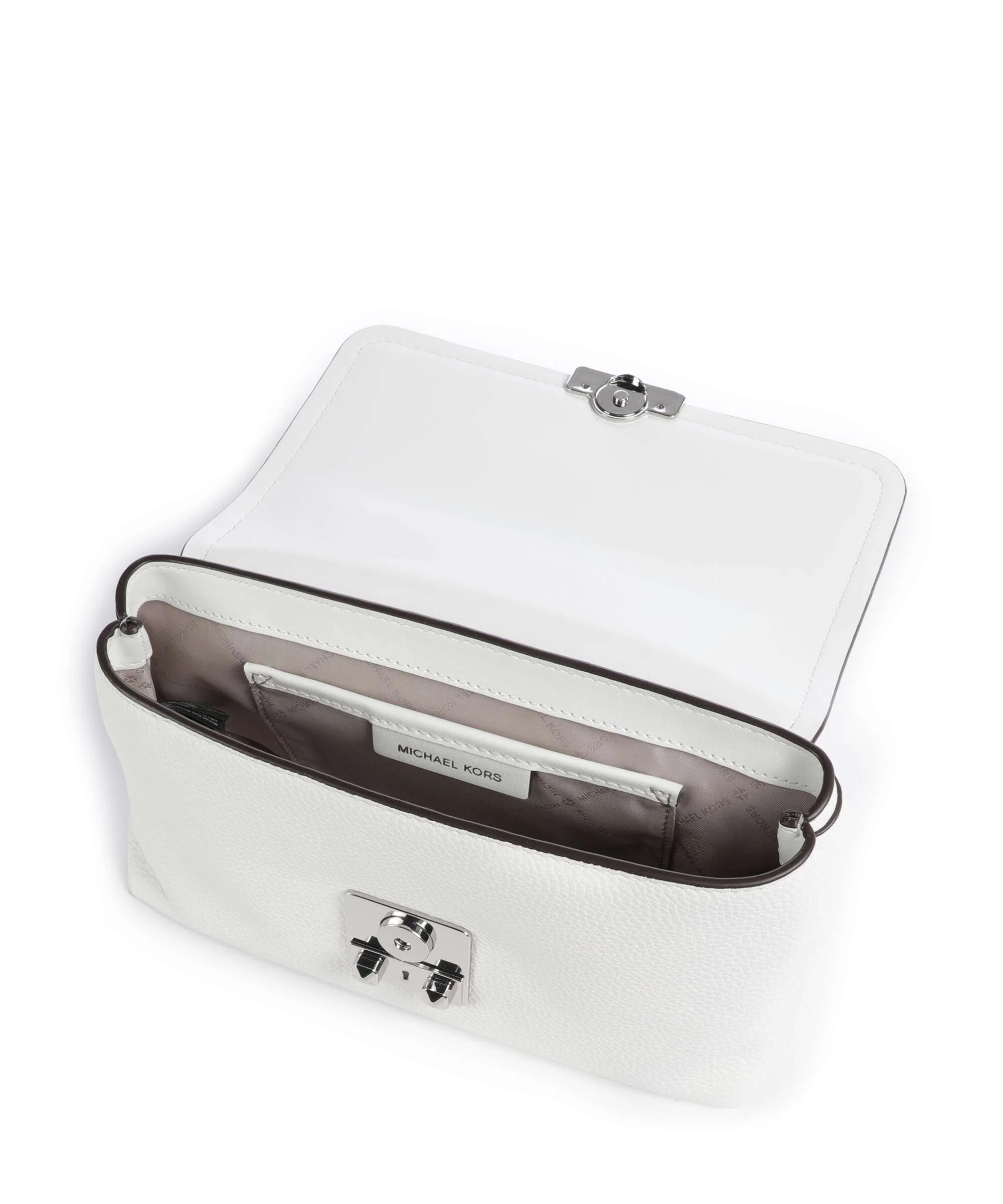 Michael Kors Tribeca Medium Handtas optic white - Image 5