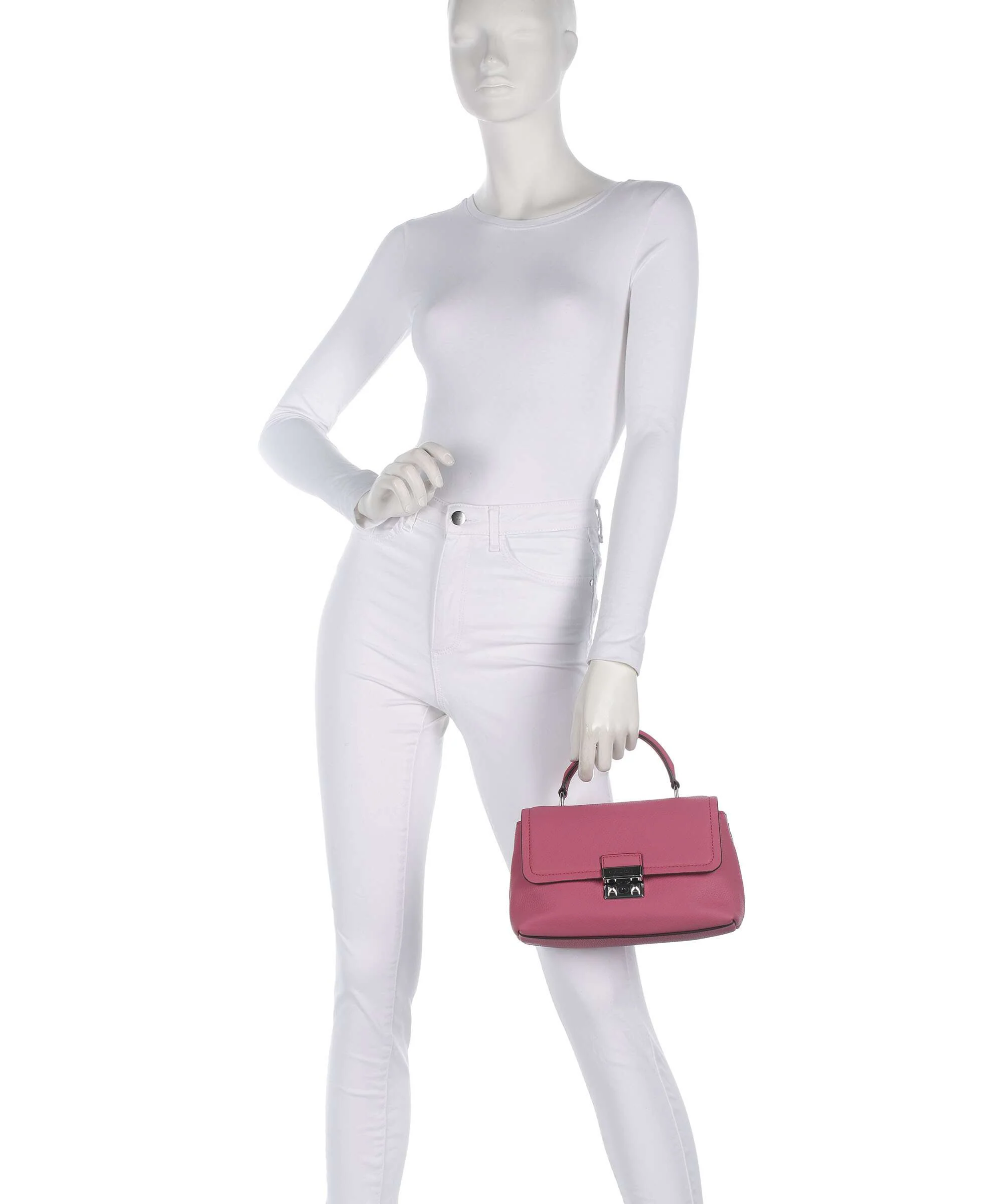 Michael Kors Tribeca Medium Handtas rosewood - Image 3