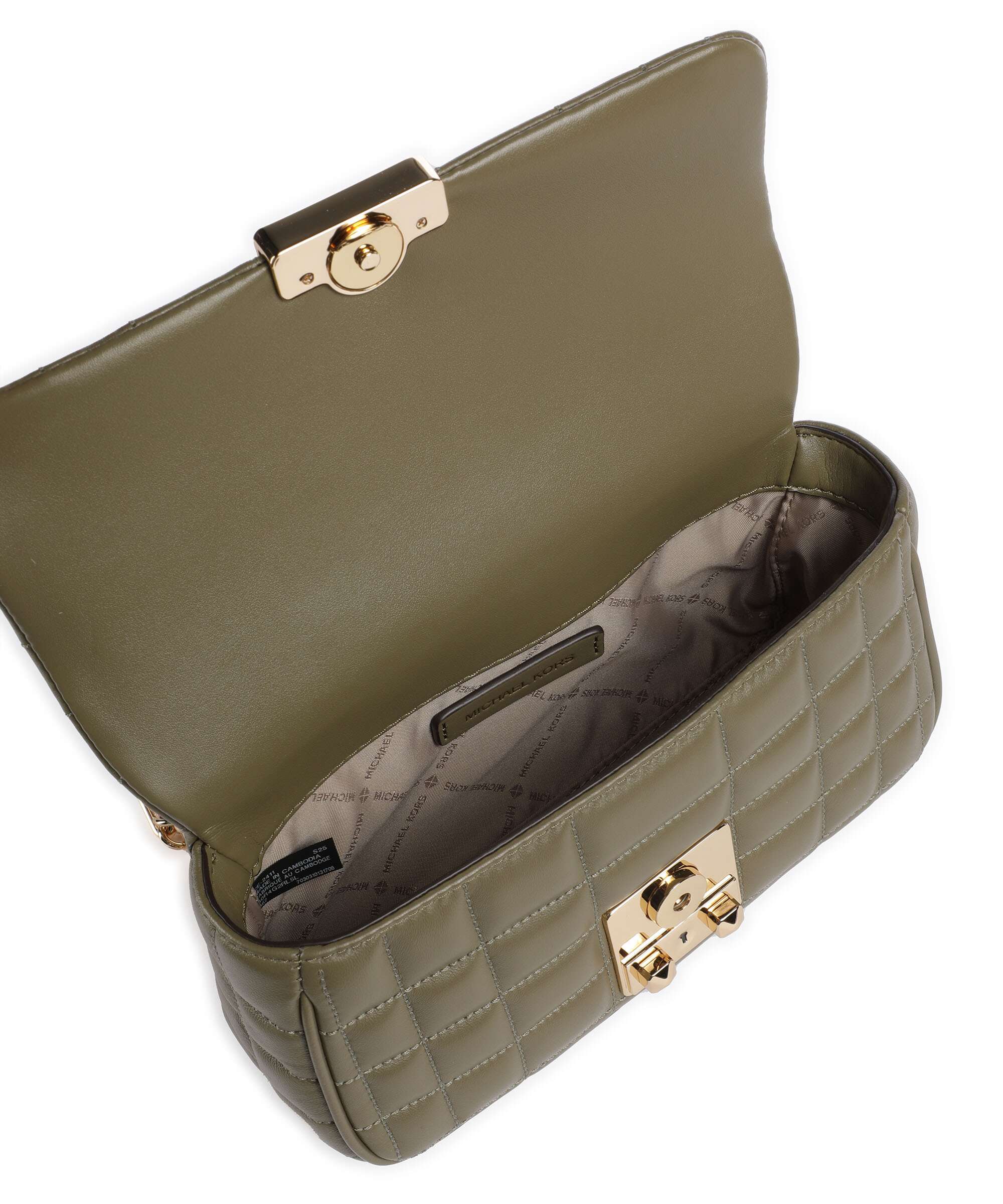 Michael Kors Tribeca Schoudertas safari green - Image 7