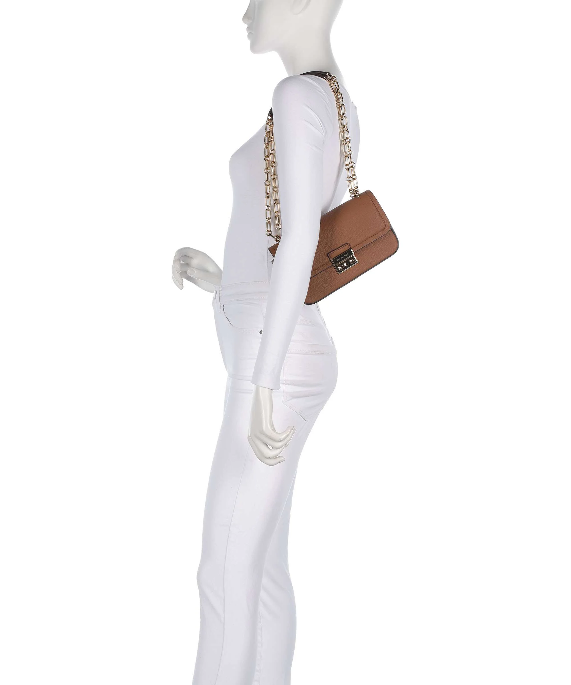 Michael Kors Tribeca Small Schoudertas luggage - Image 3