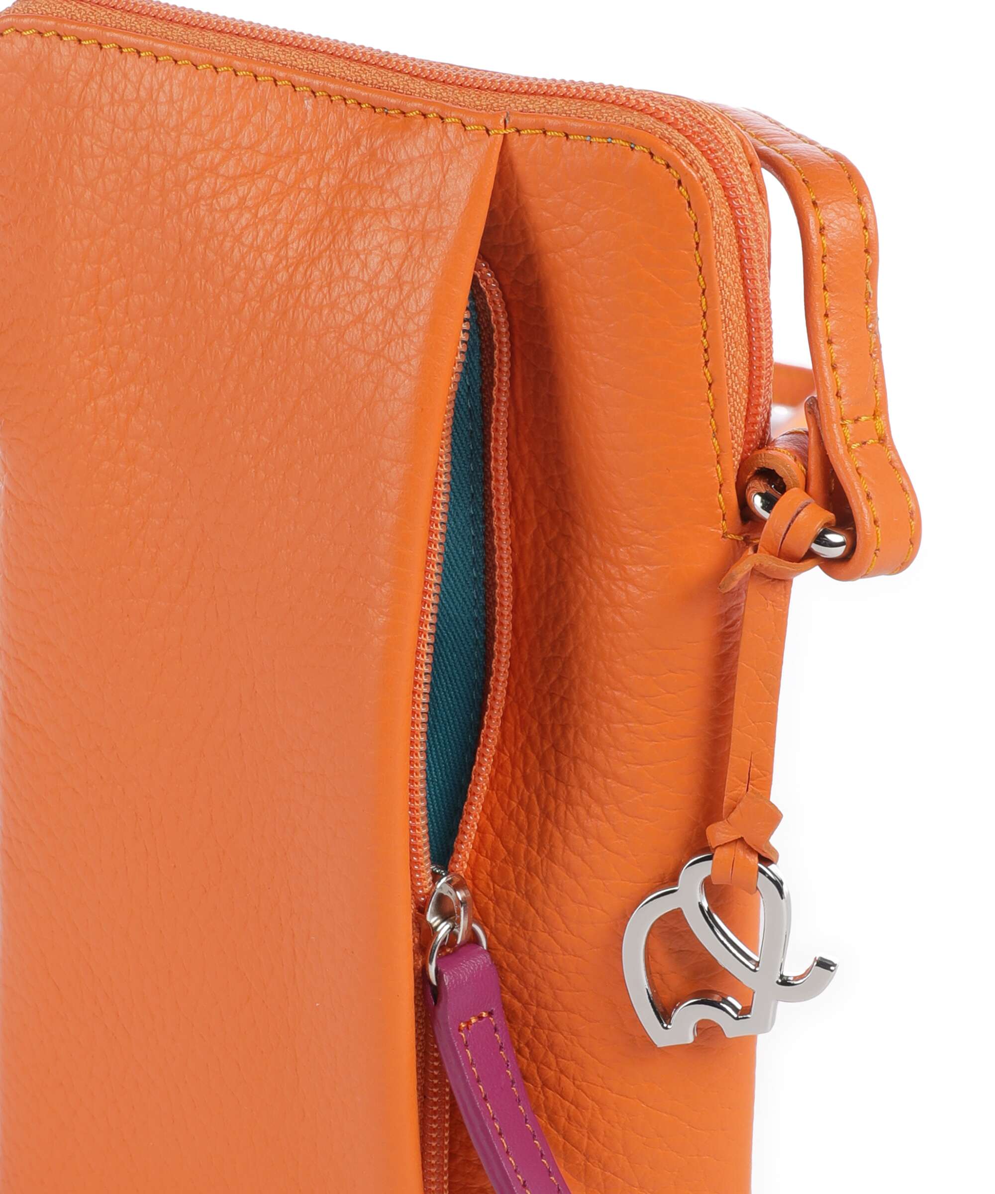 Mywalit Cremona Telefoon tasje orange - Image 4