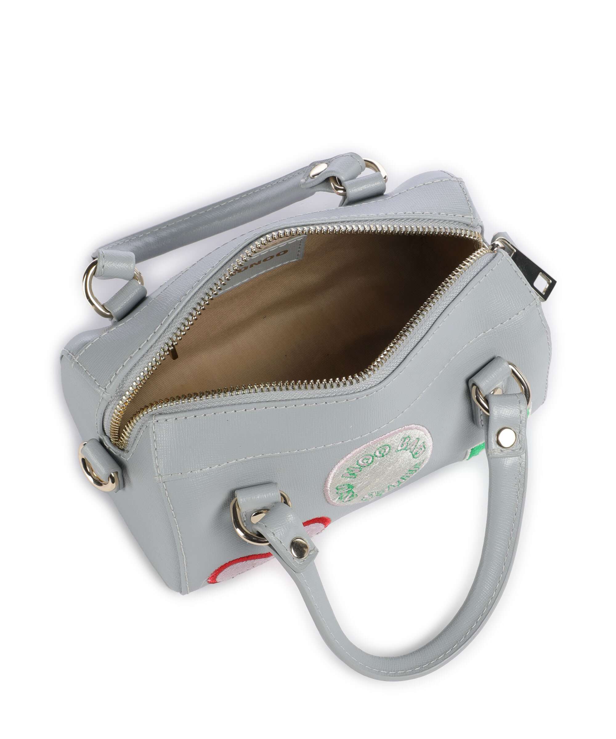 Núnoo Florence Small Maya Crossbody tas light grey - Image 6