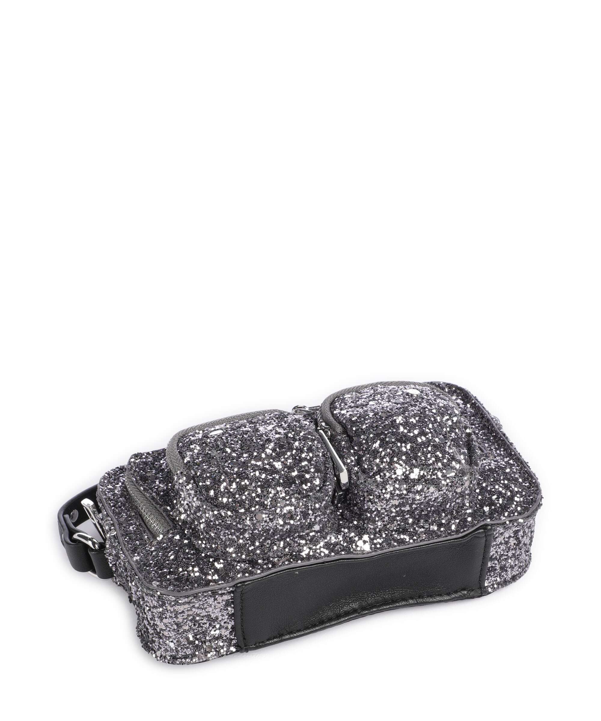 Núnoo Glitter Helena Crossbody tas silver - Image 5