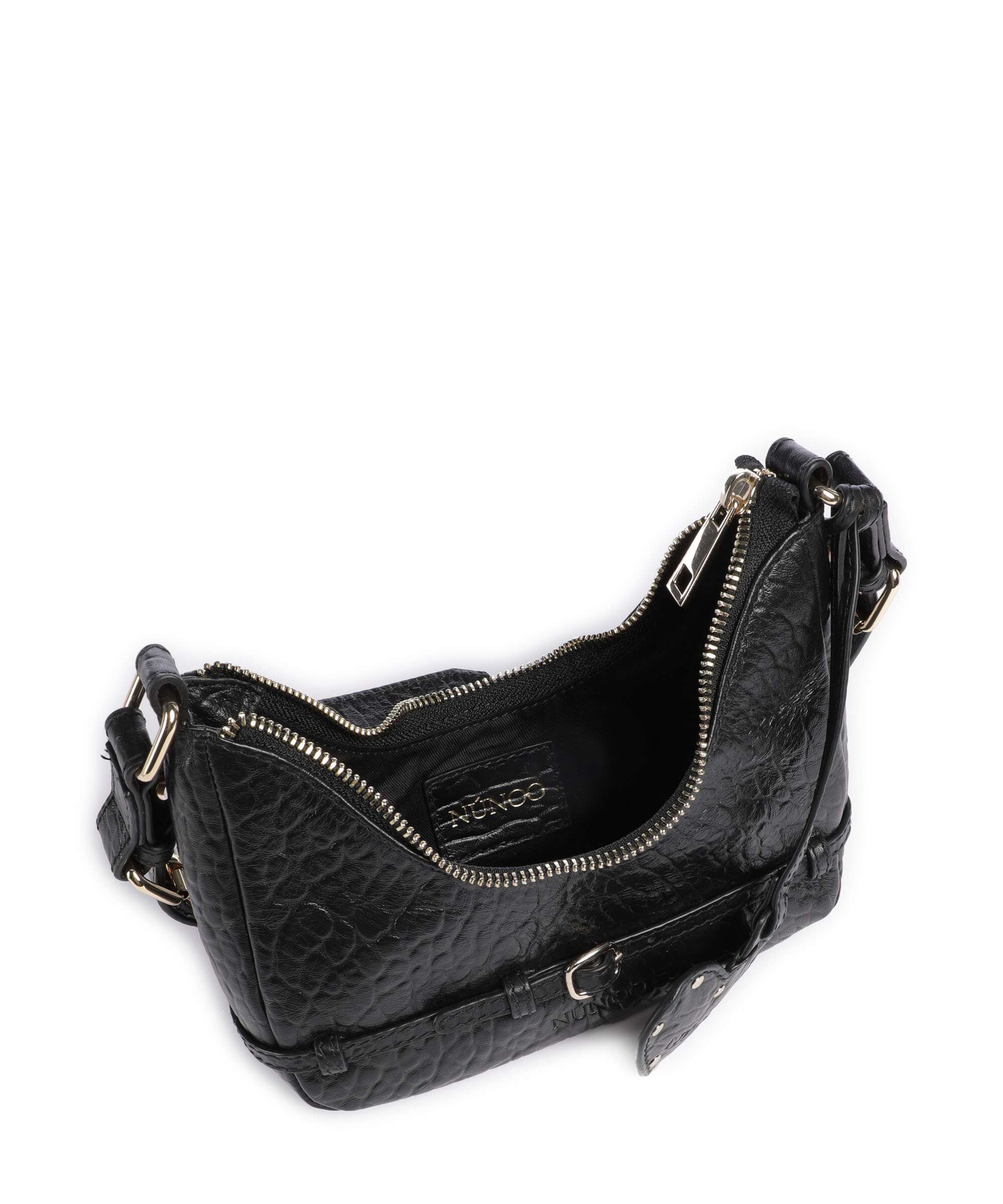 Núnoo New Zealand Palma Belt Crossbody tas black - Image 6