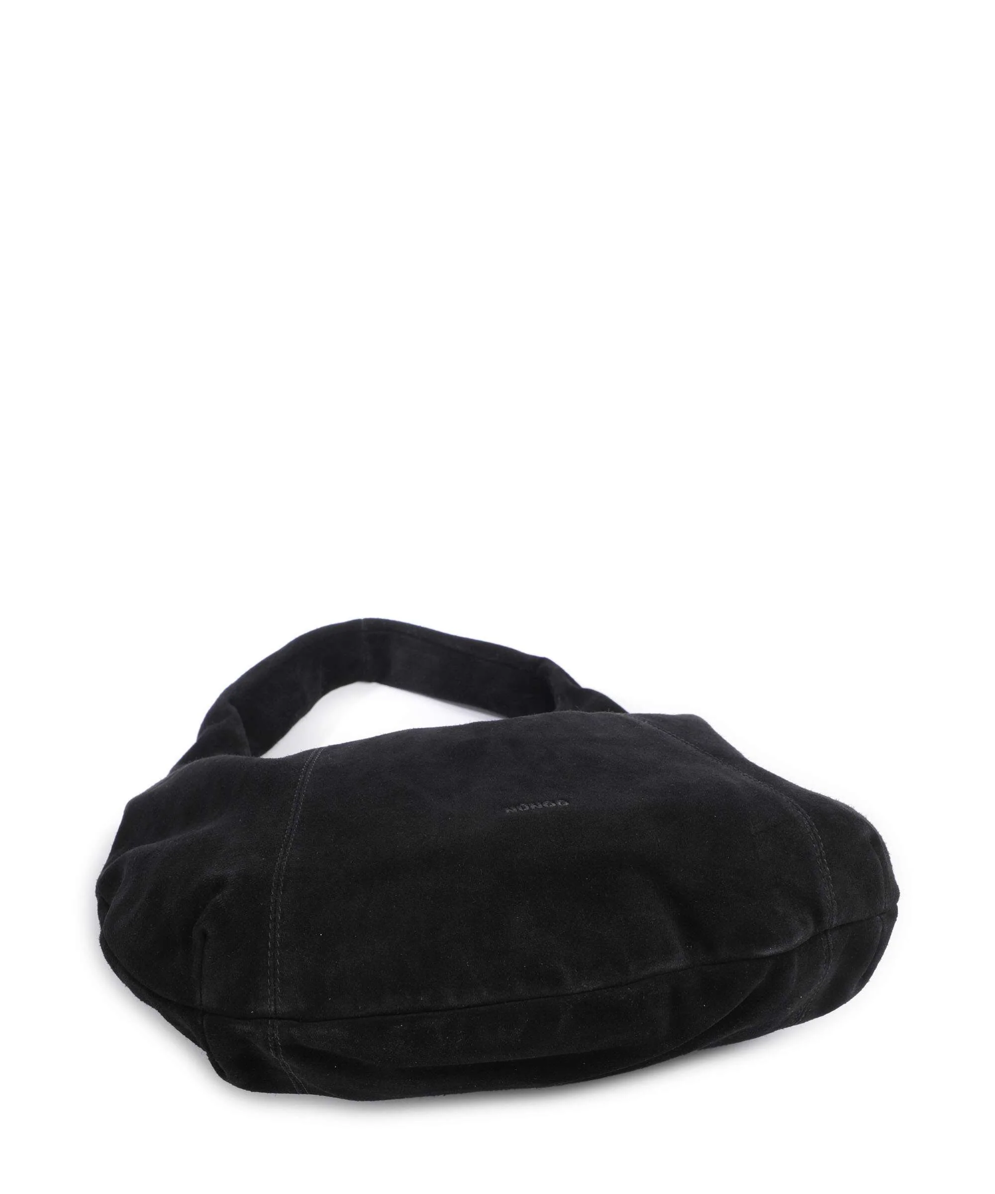 Núnoo Suede Gabi Hobo tas black - Image 5