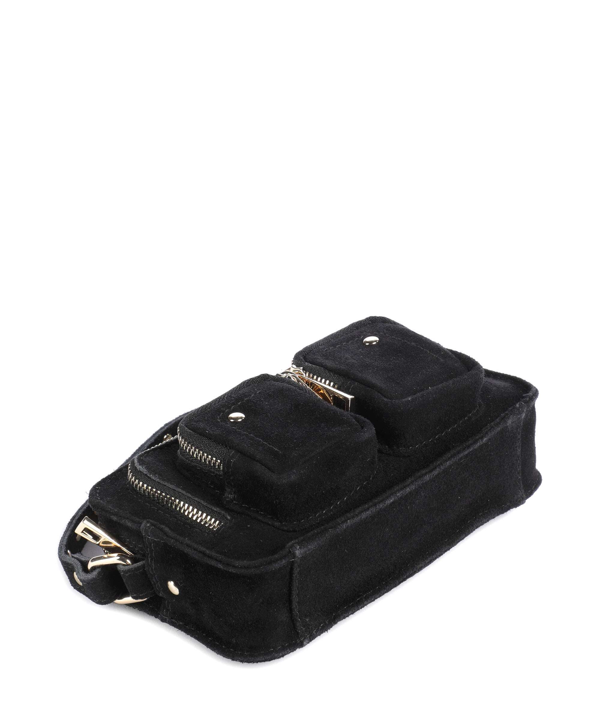 Núnoo Suede Helena Crossbody tas black - Image 5