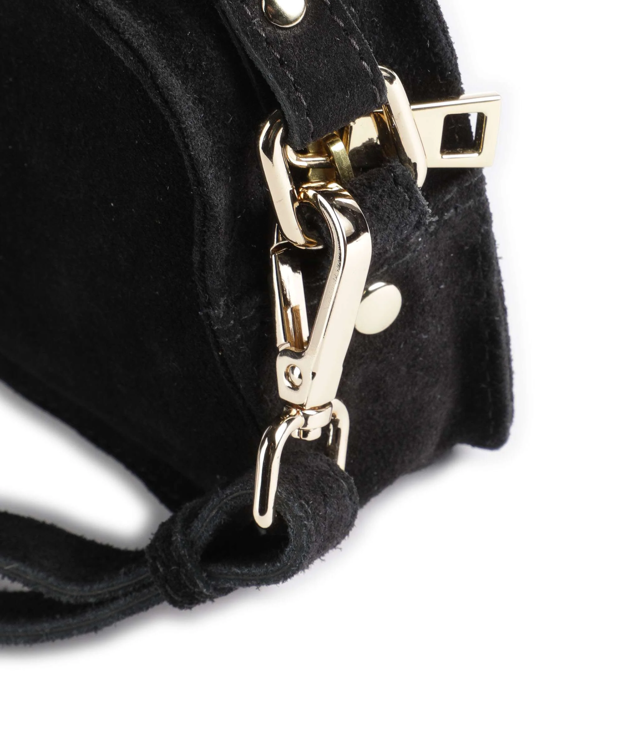 Núnoo Suede Helena Crossbody tas black - Image 4