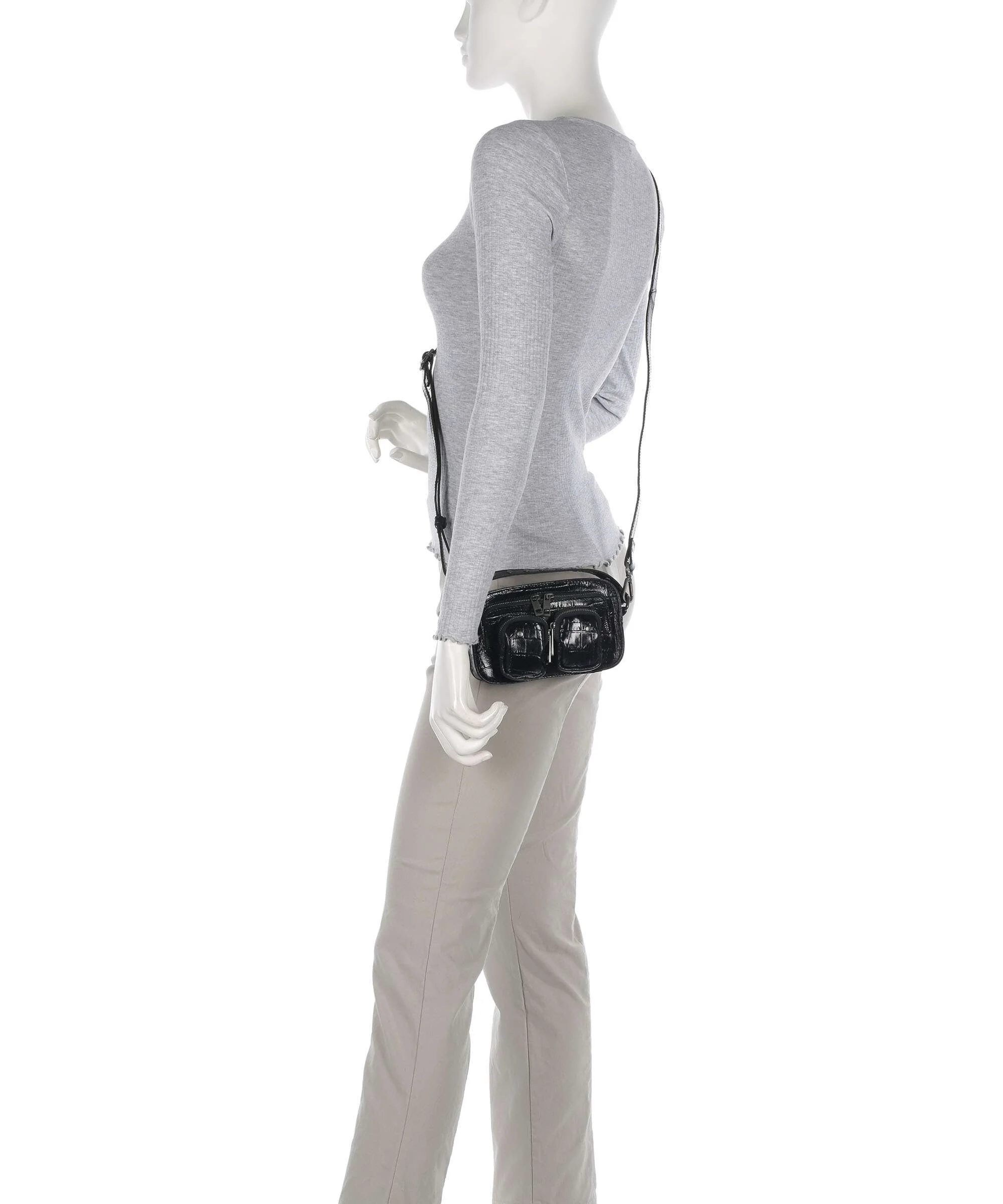 Núnoo Texas Helena Crossbody tas black - Image 3