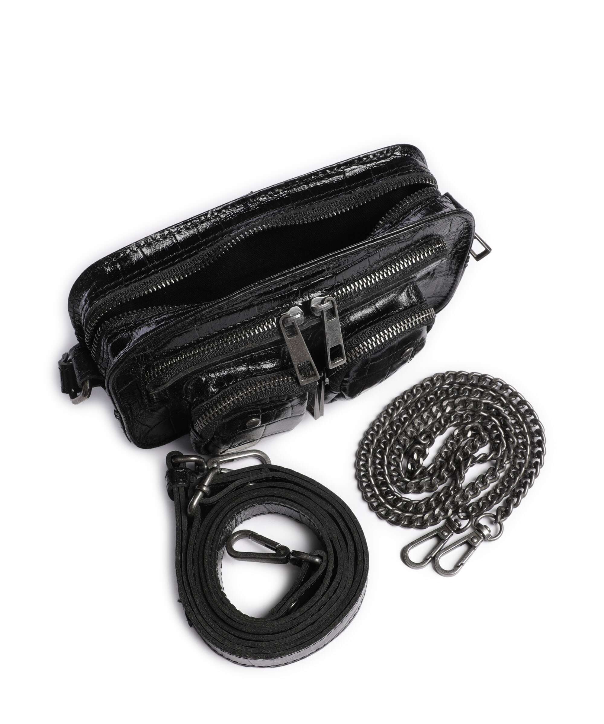 Núnoo Texas Helena Crossbody tas black - Image 6