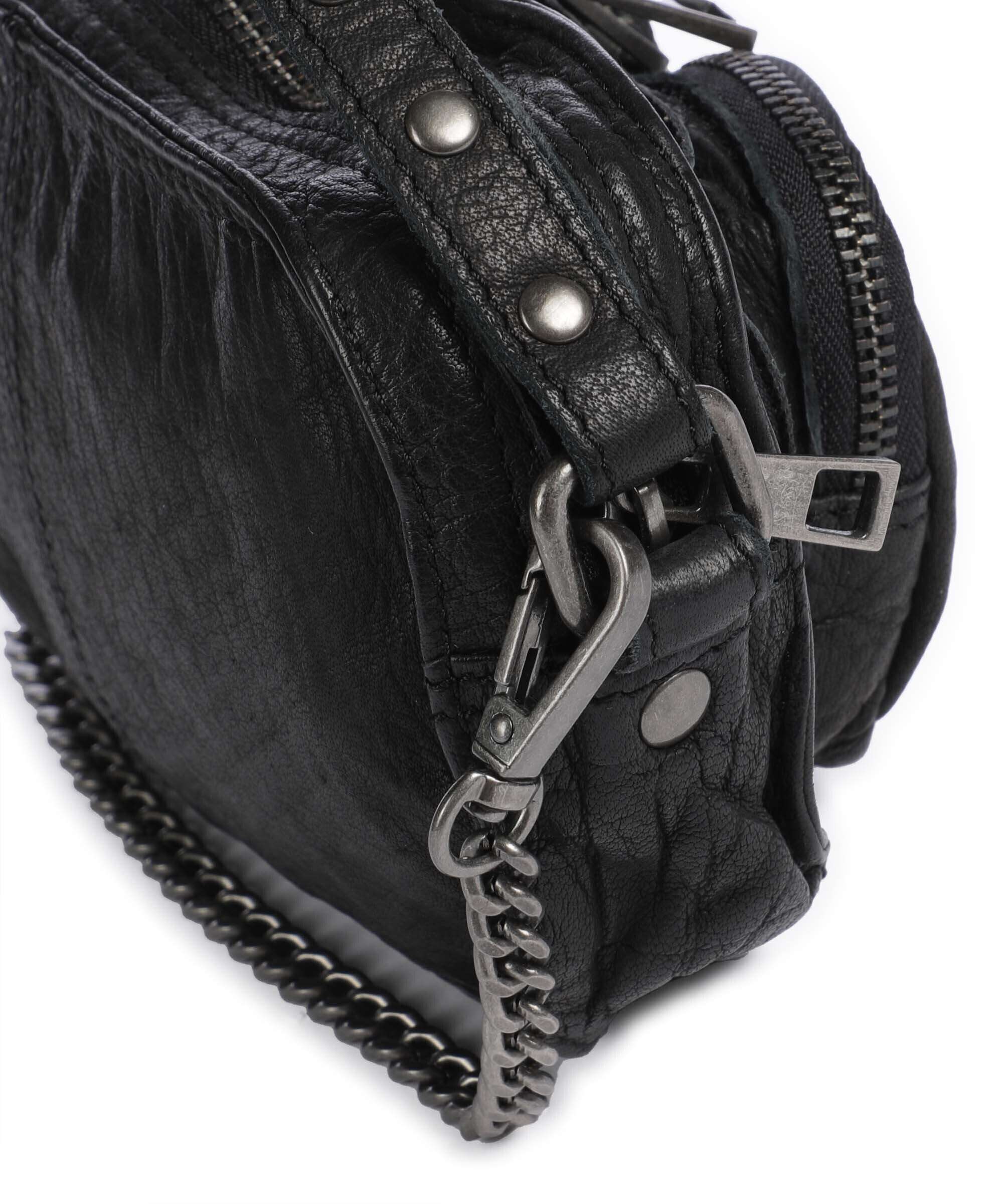 Núnoo Washed Helena Crossbody tas black - Image 4