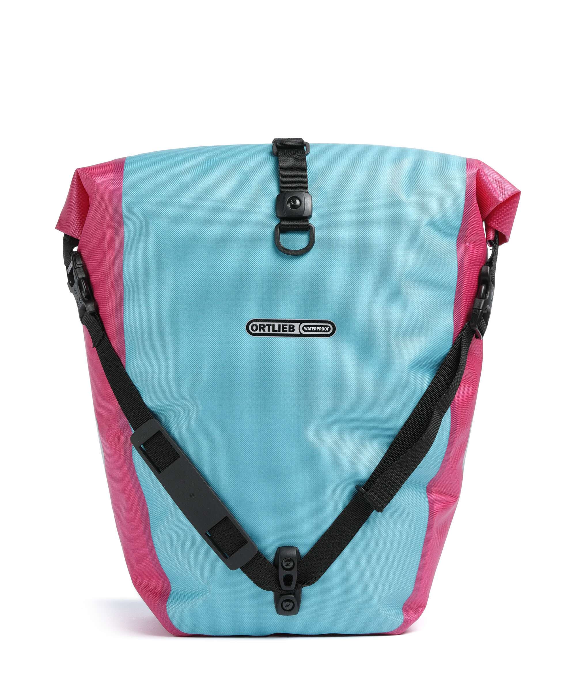 Ortlieb Back-Roller Cyber 20 Tas voor bagagedrager cyber blue/pink