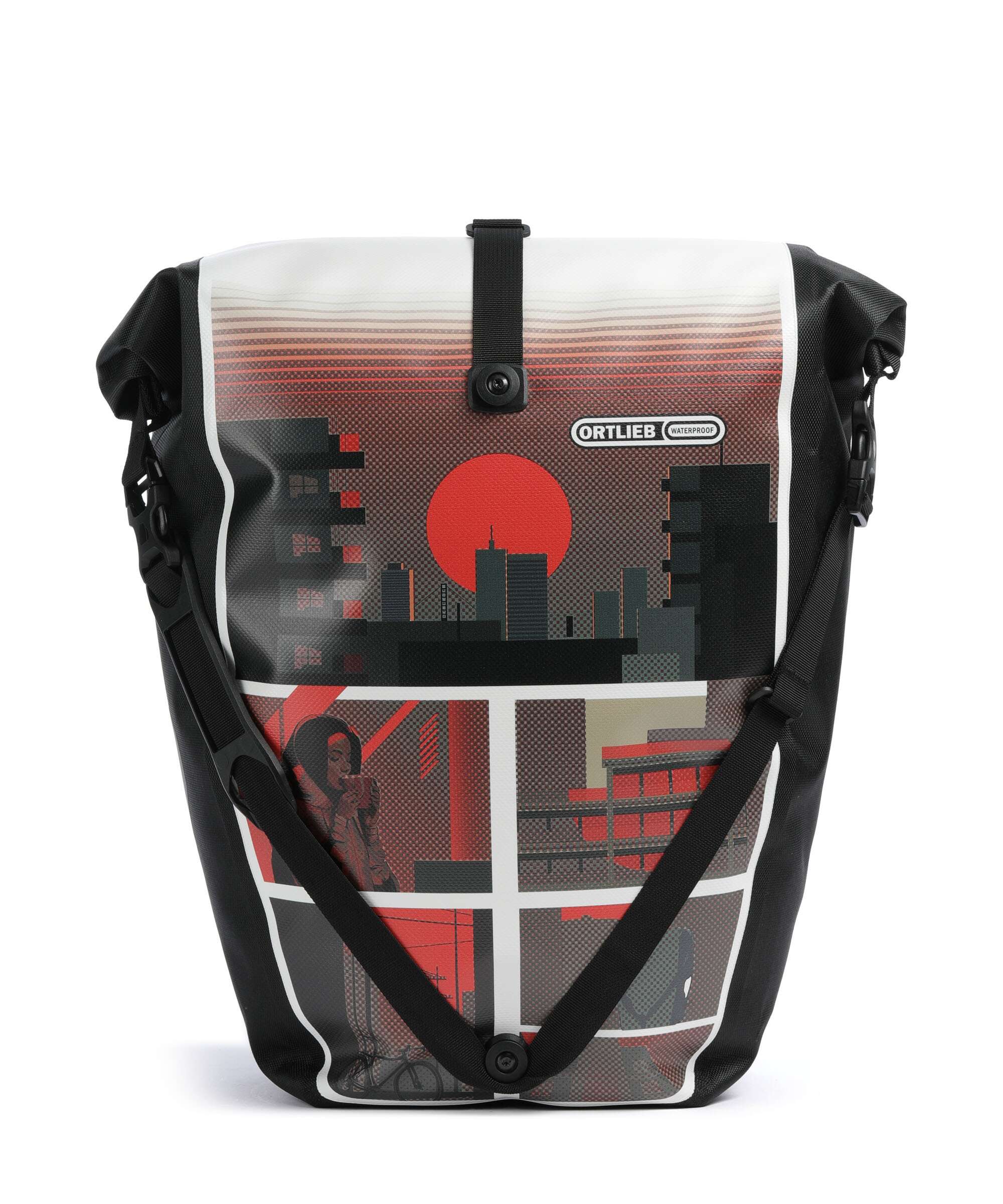 Ortlieb Back-Roller Design 20 Tas voor bagagedrager morning routine