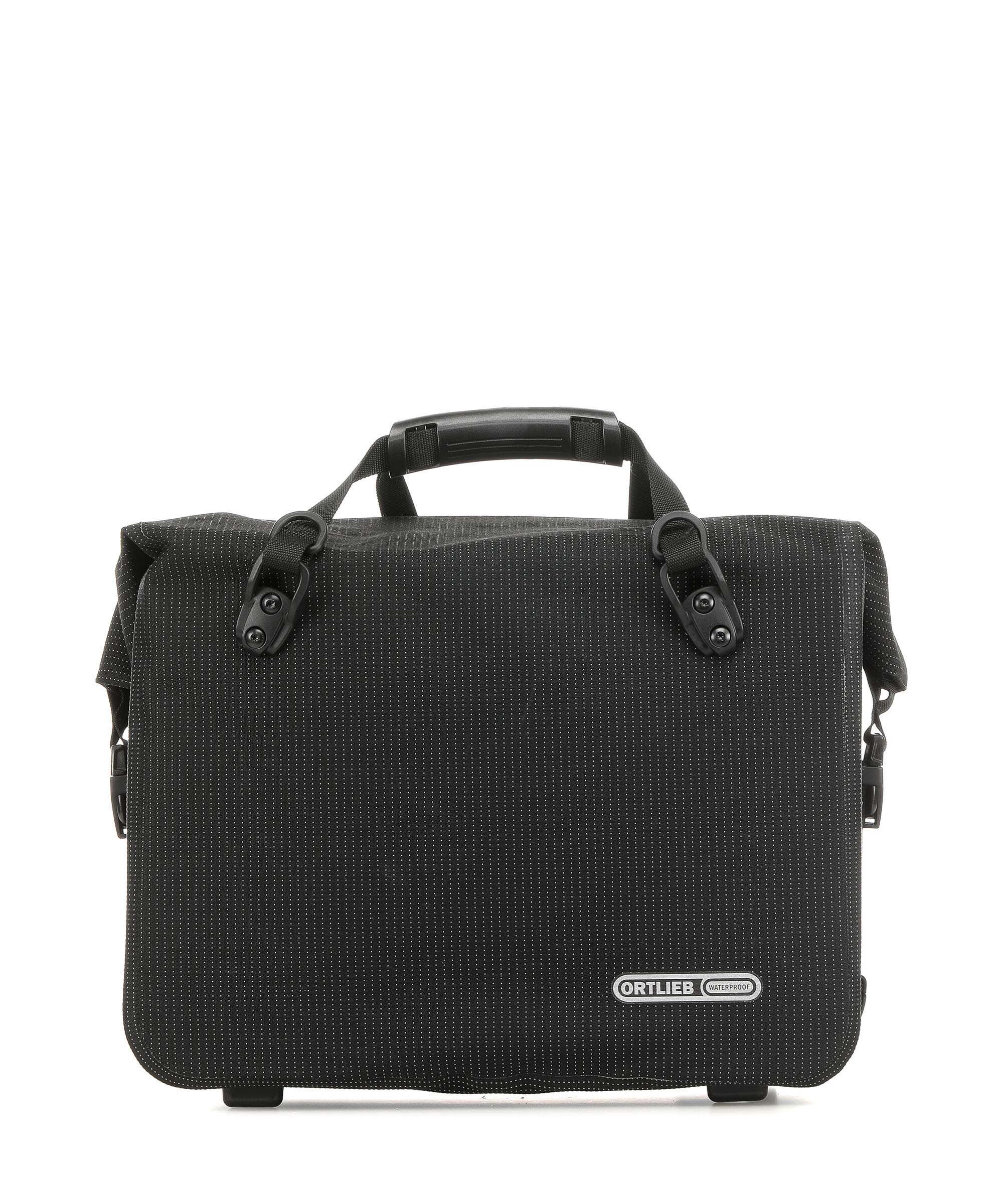 Ortlieb Office-Bag High Visibility QL2.1 Tas voor bagagedrager black reflective