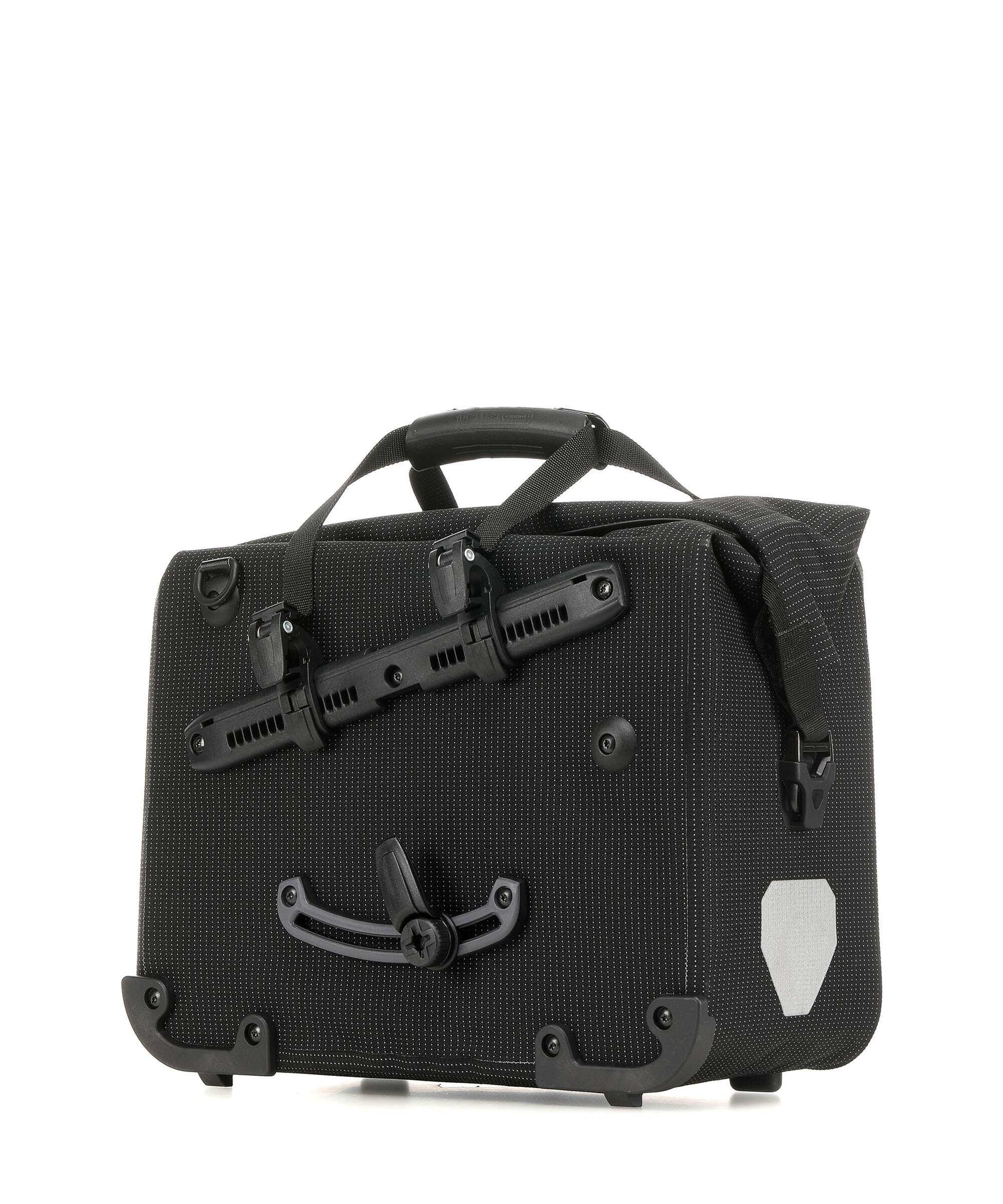 Ortlieb Office-Bag High Visibility QL2.1 Tas voor bagagedrager black reflective - Image 2