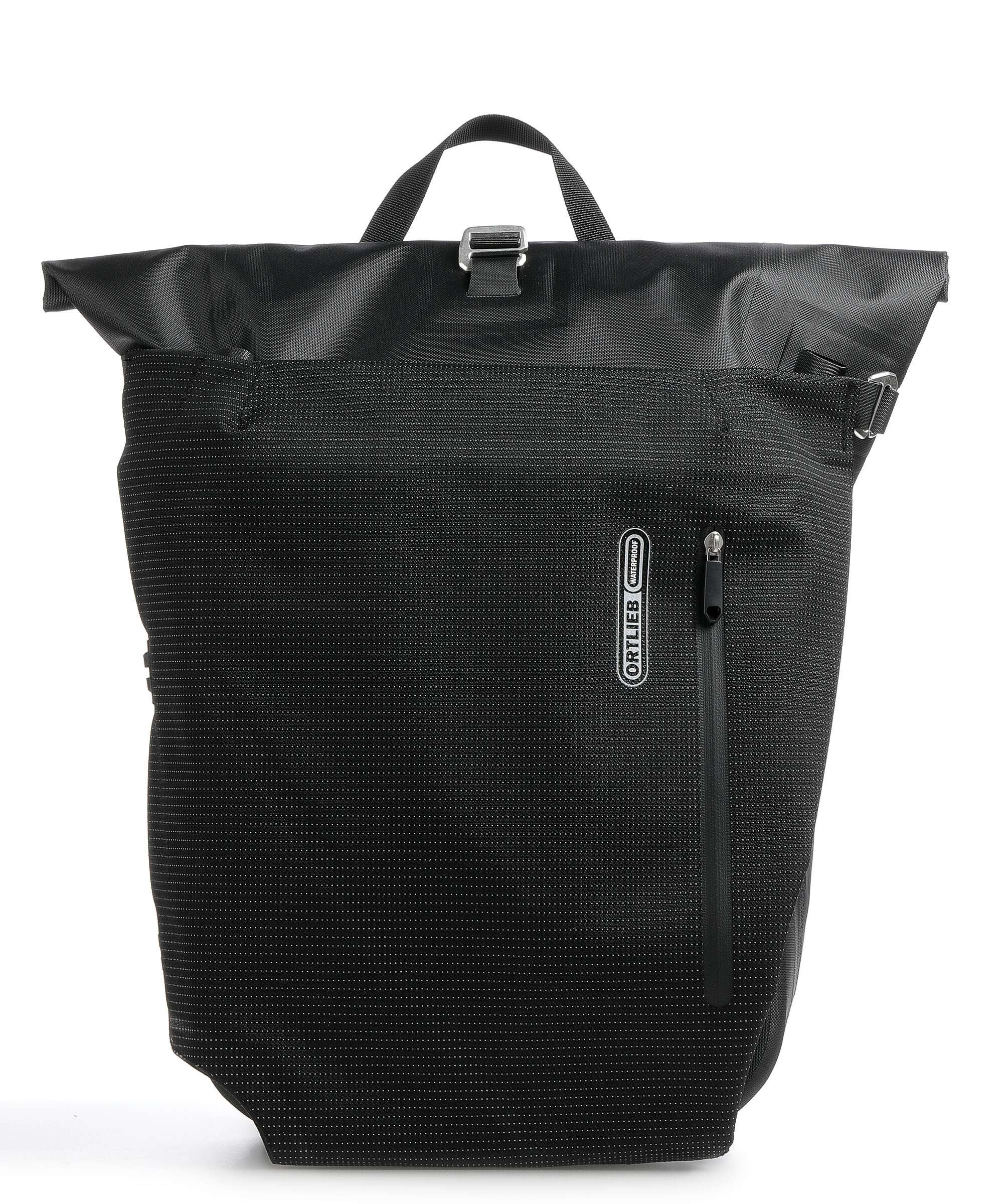 Ortlieb Vario High Vis 26 Rolltop rugzak black reflective