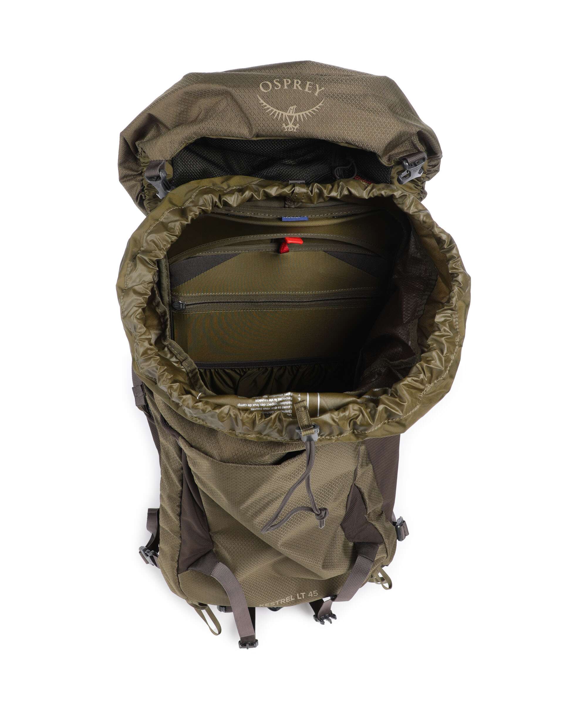 Osprey Kestrel 45 Wandelrugzak moss green - Image 6