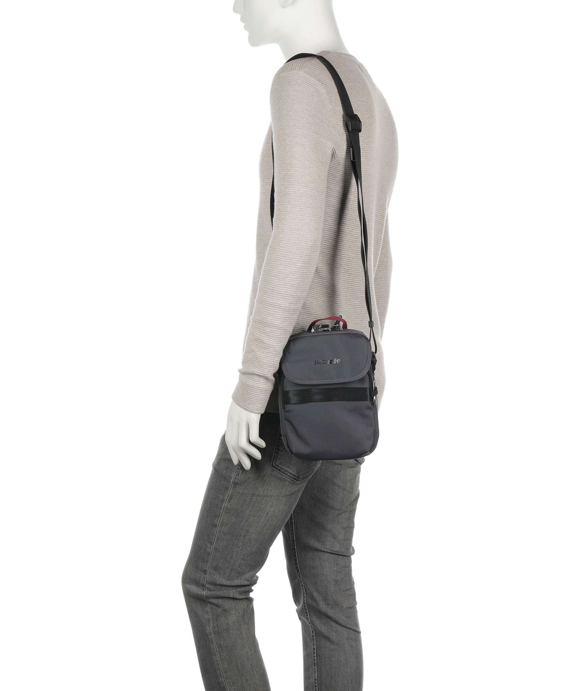 Pacsafe Metrosafe X compact Crossbody tas slate - Image 4