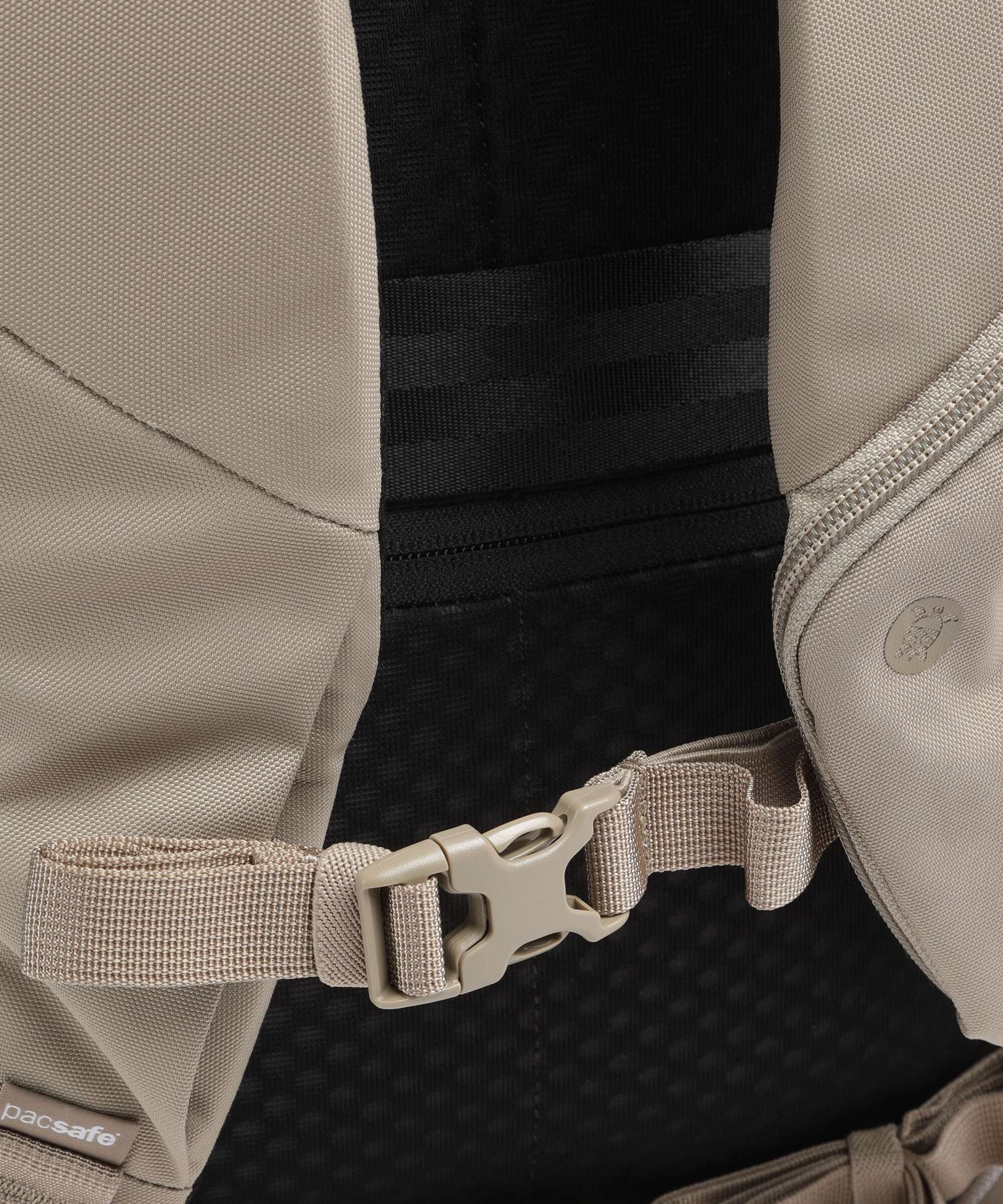 Pacsafe V 20 Rugzak beige - Image 4