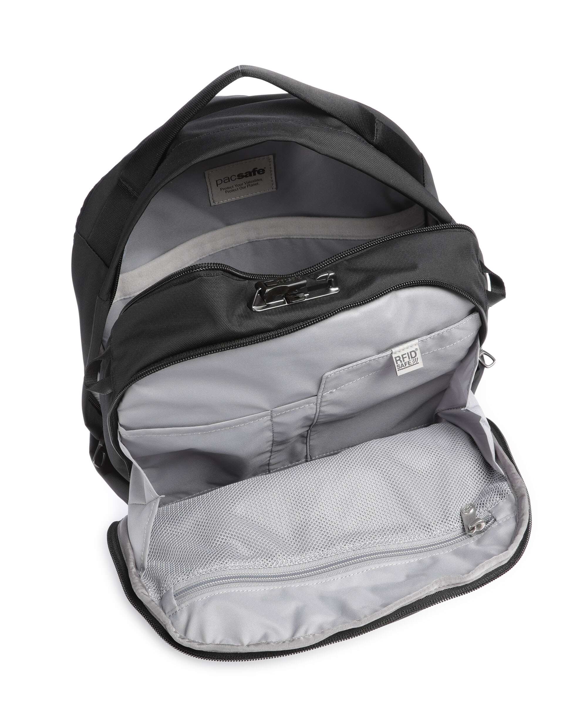 Pacsafe V 26 Rugzak jet black - Image 7