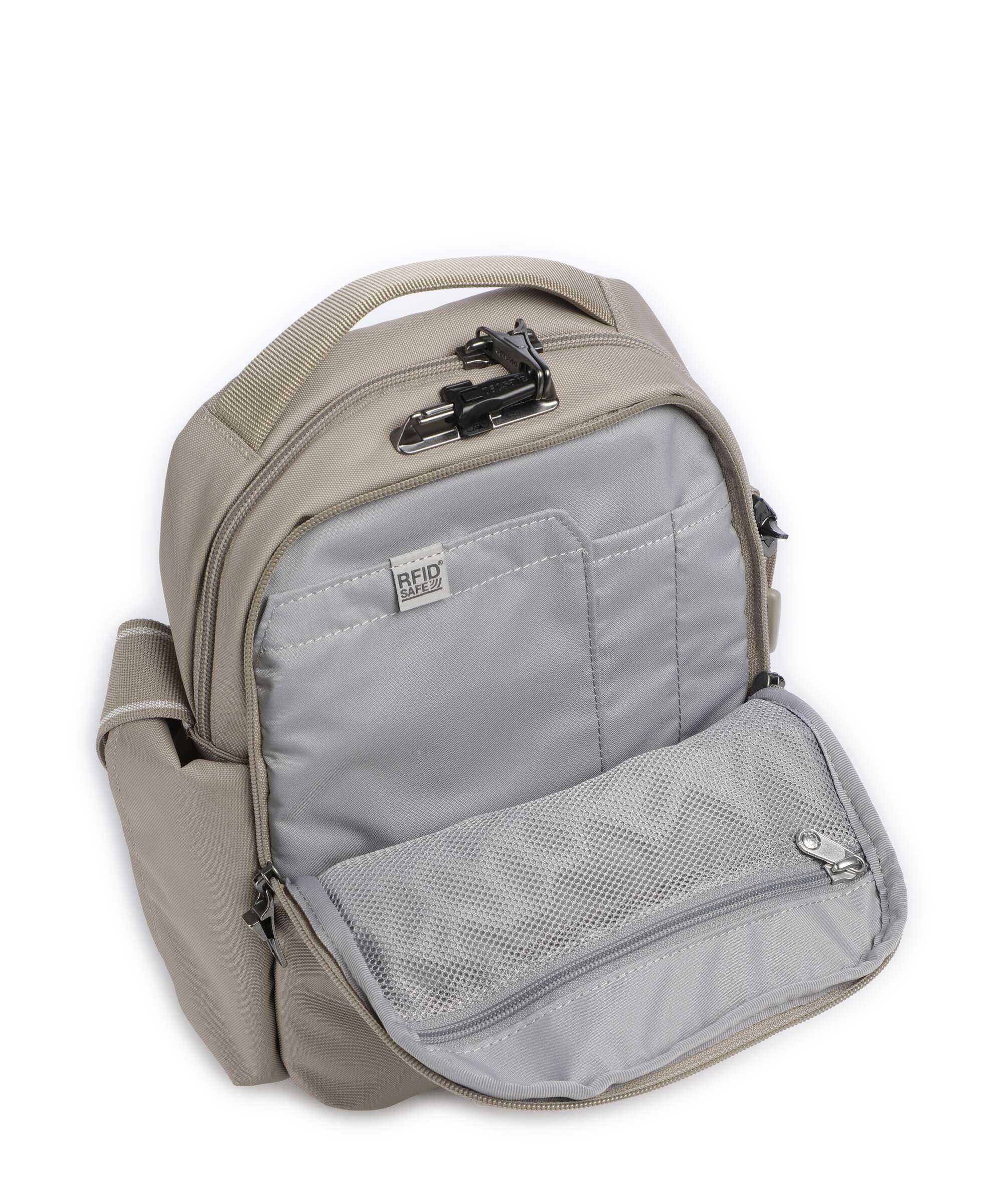 Pacsafe V Crossbody tas beige - Image 6
